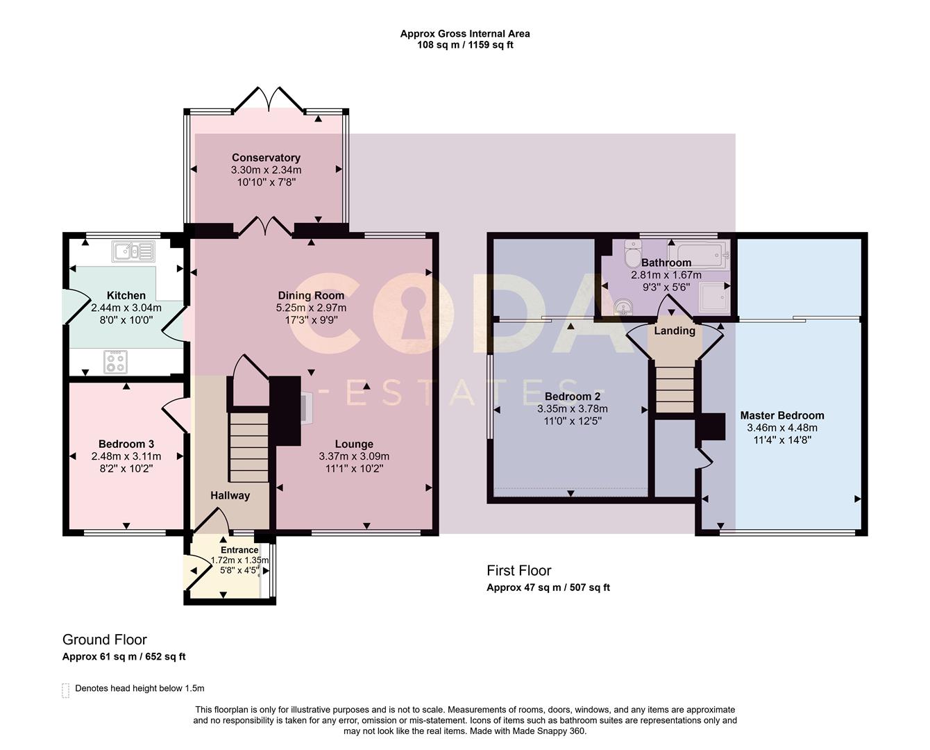 14, Craigenbay Road, Lenzie floorplan