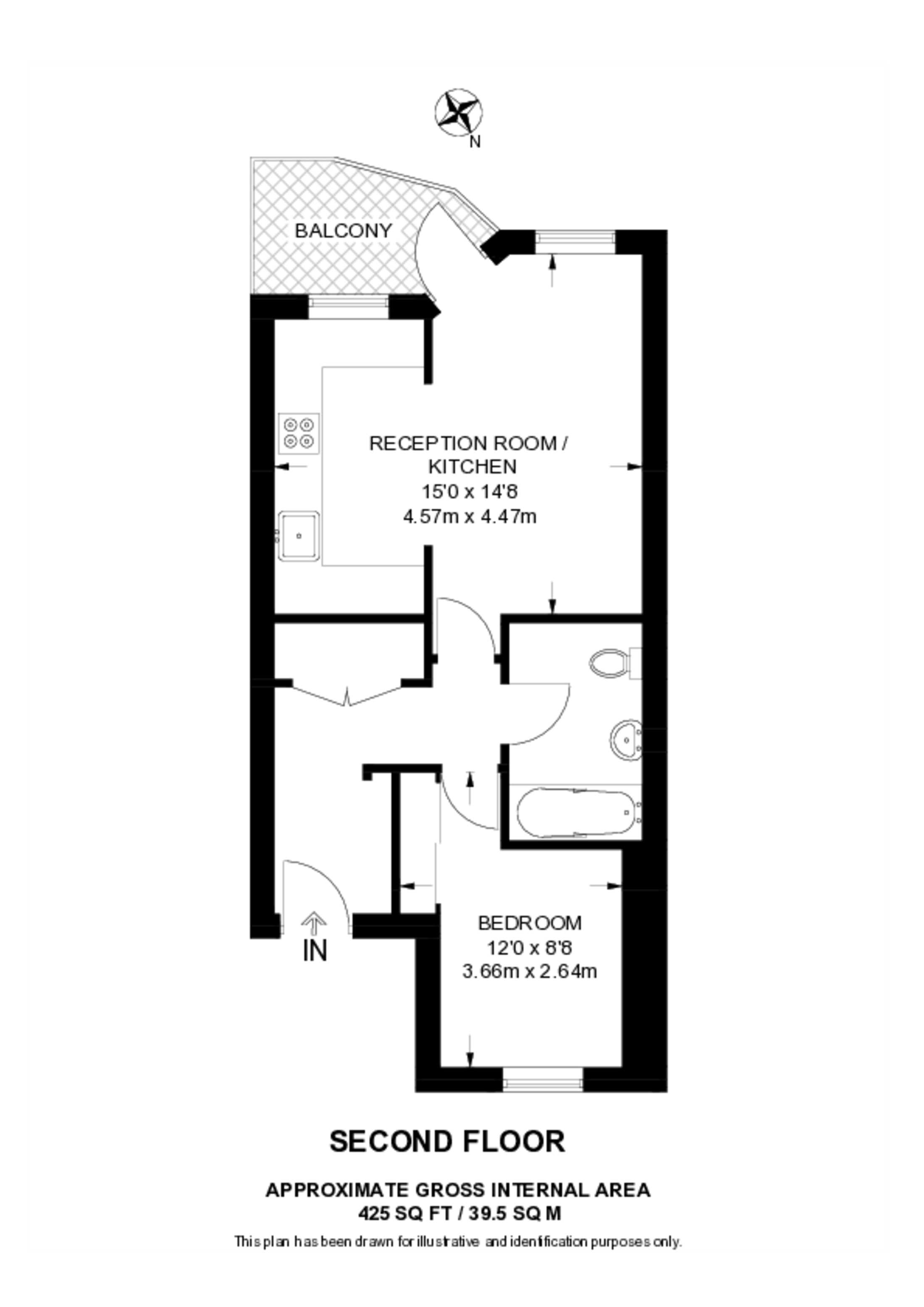 Pine street, Clerkenwell floorplan