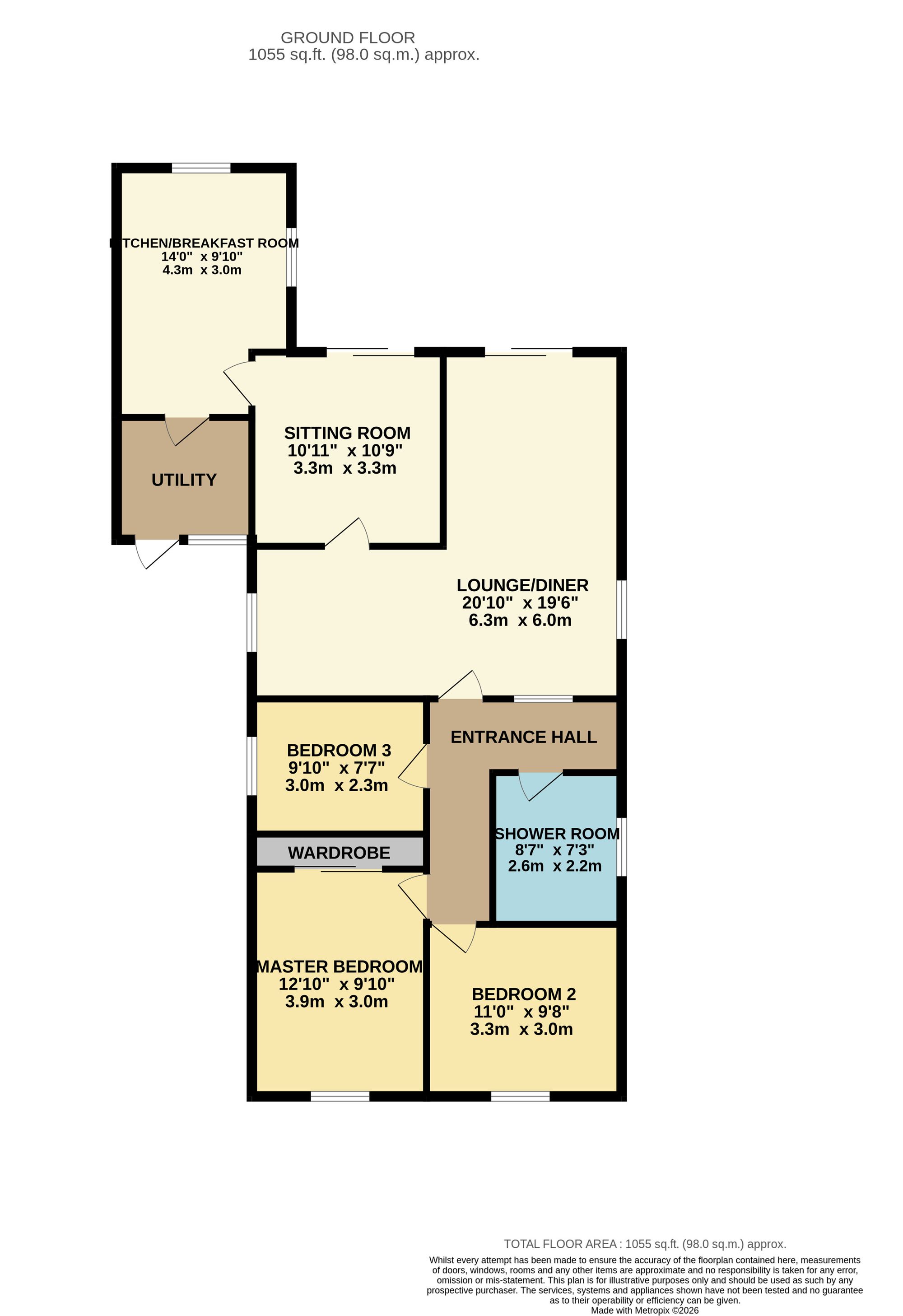 15 Heol Clyd, Caerphilly floorplan