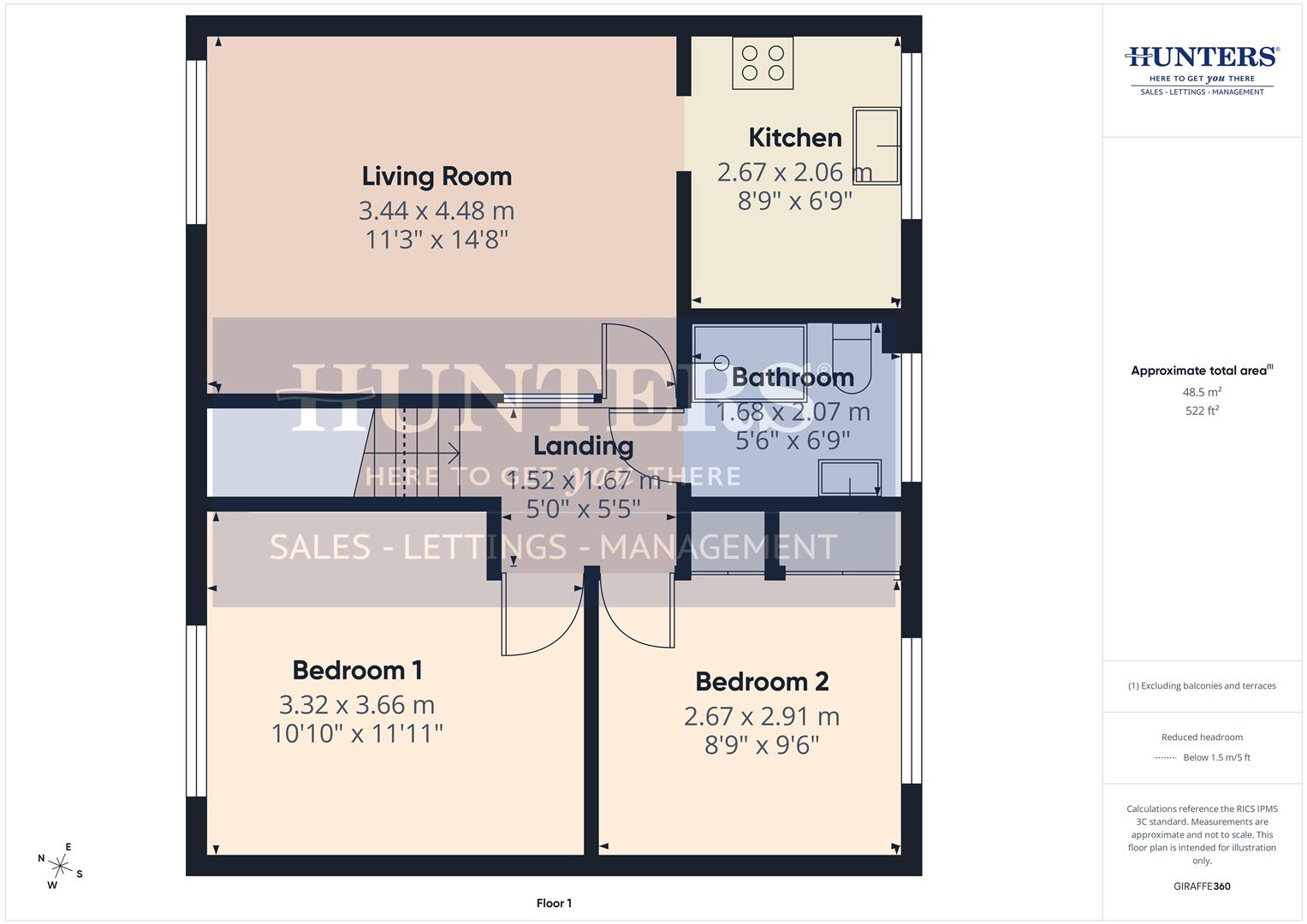11, Marbury Close, Sunderland floorplan
