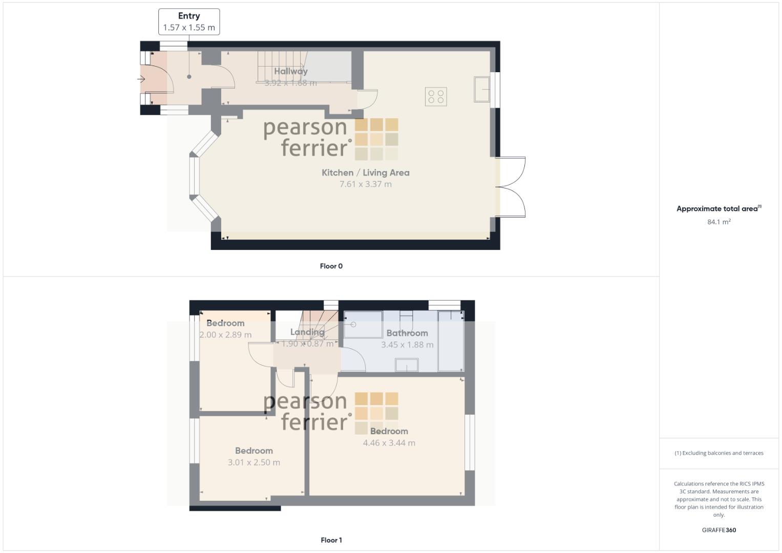 291, Hornby Street, Bury floorplan