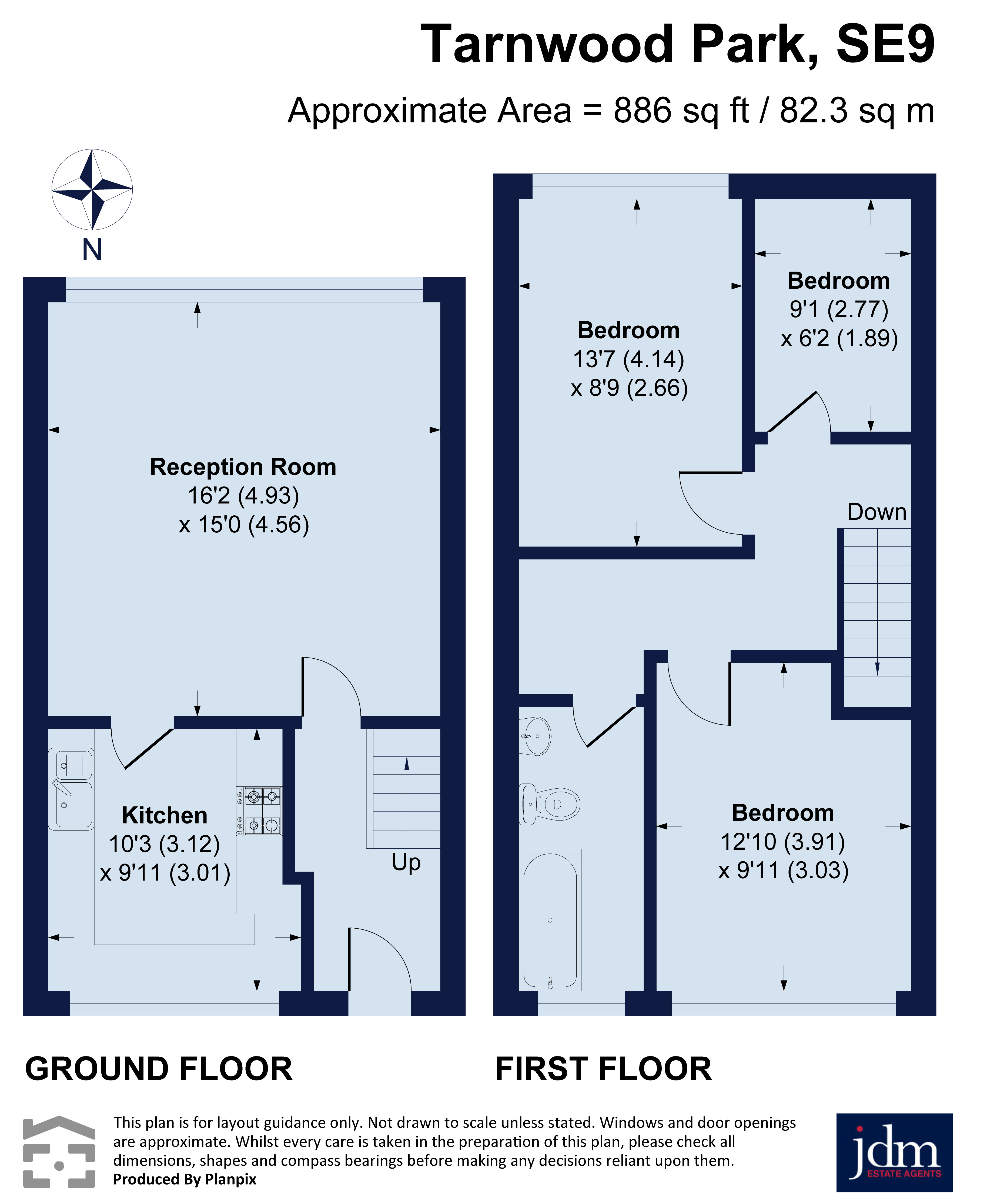 92, Tarnwood Park, London floorplan