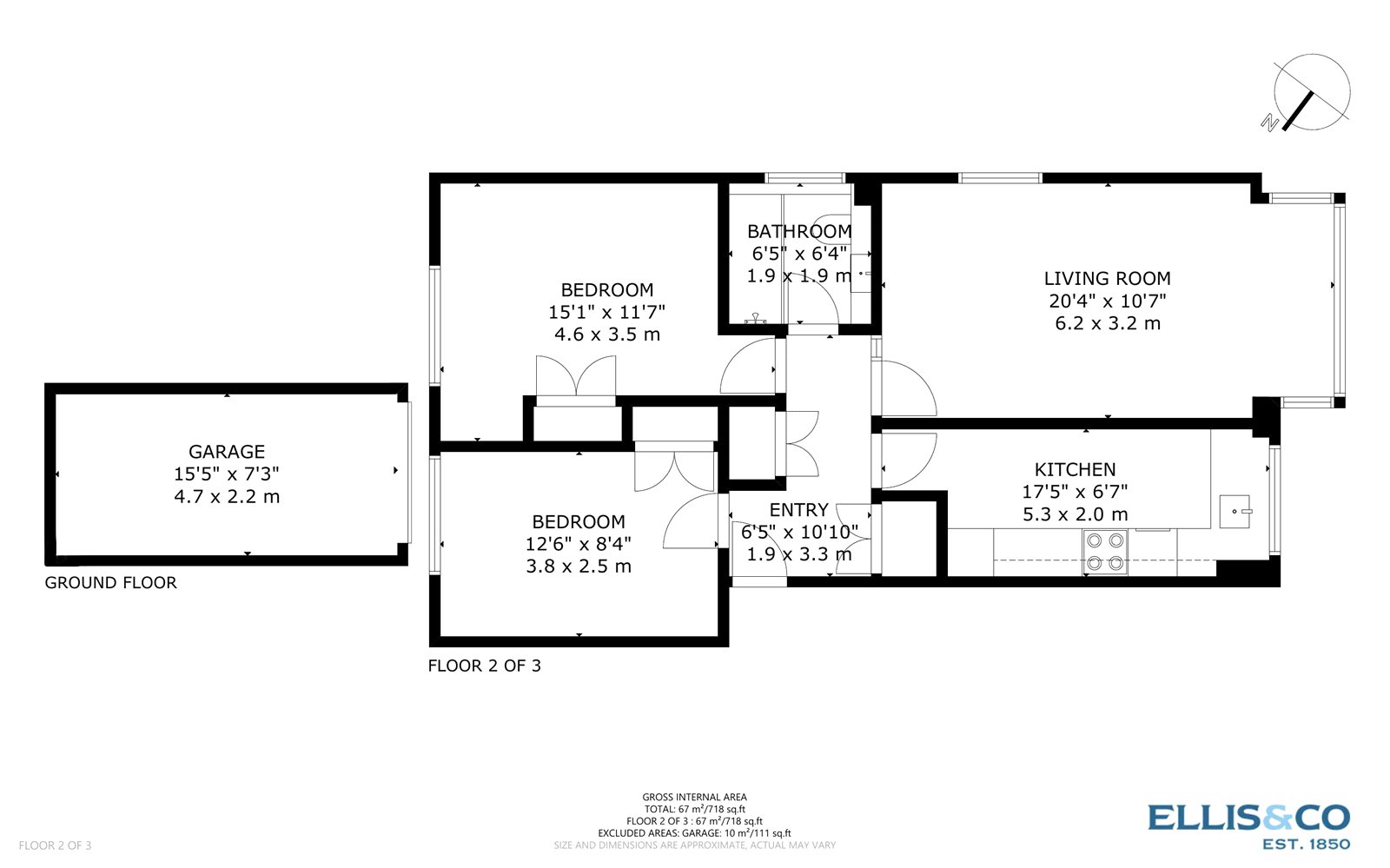 9, Greenpark Court, 226, Bridgewater Road, Wembley floorplan