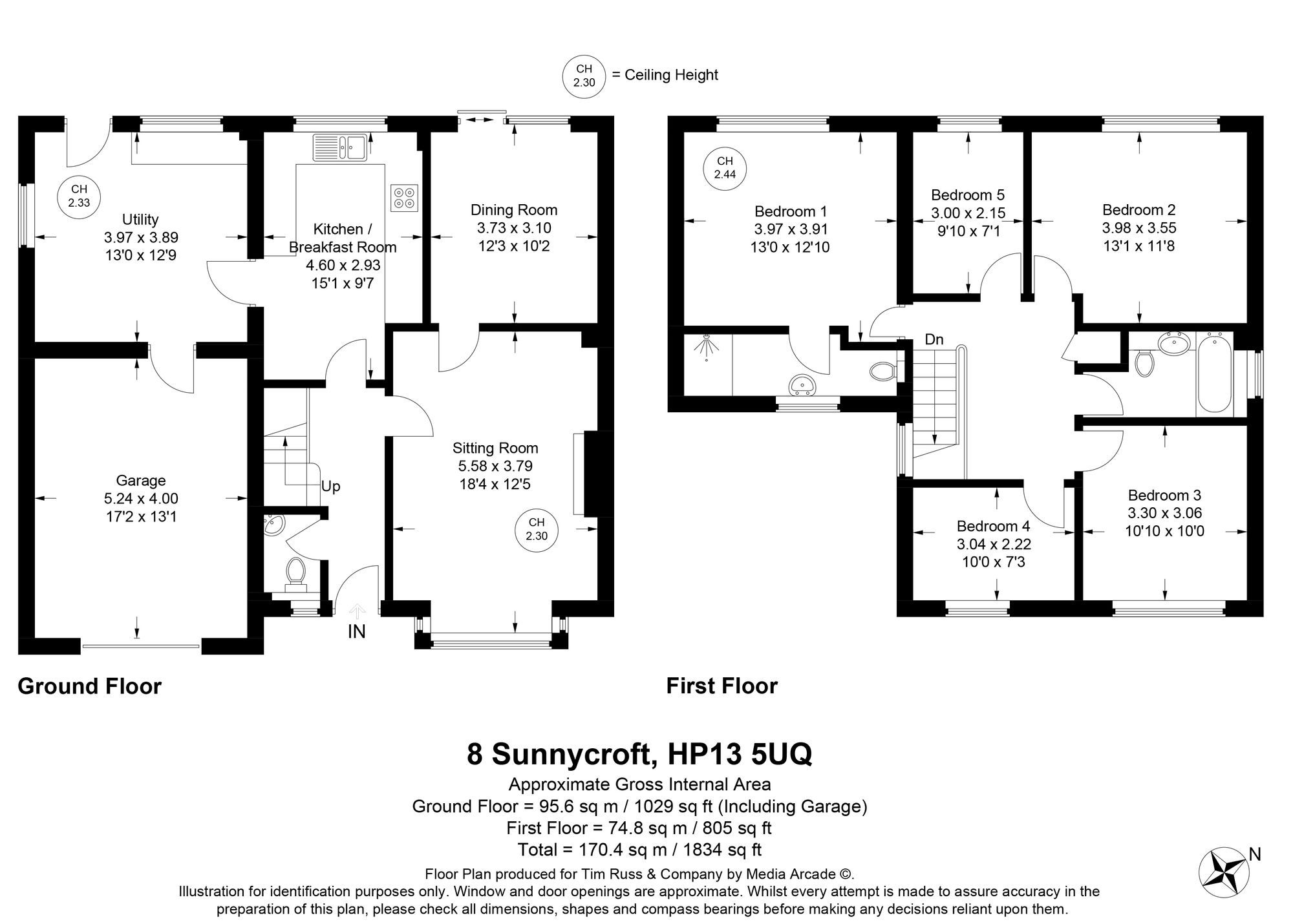 8 Sunnycroft, High Wycombe floorplan
