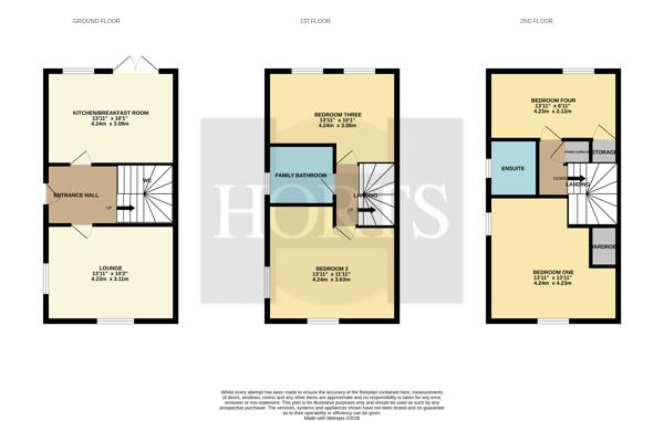 29, School Road, Kettering floorplan