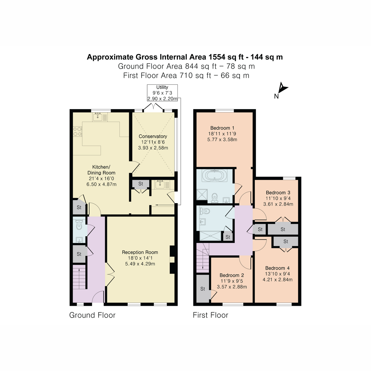 2, Broadway Close, Oxford floorplan