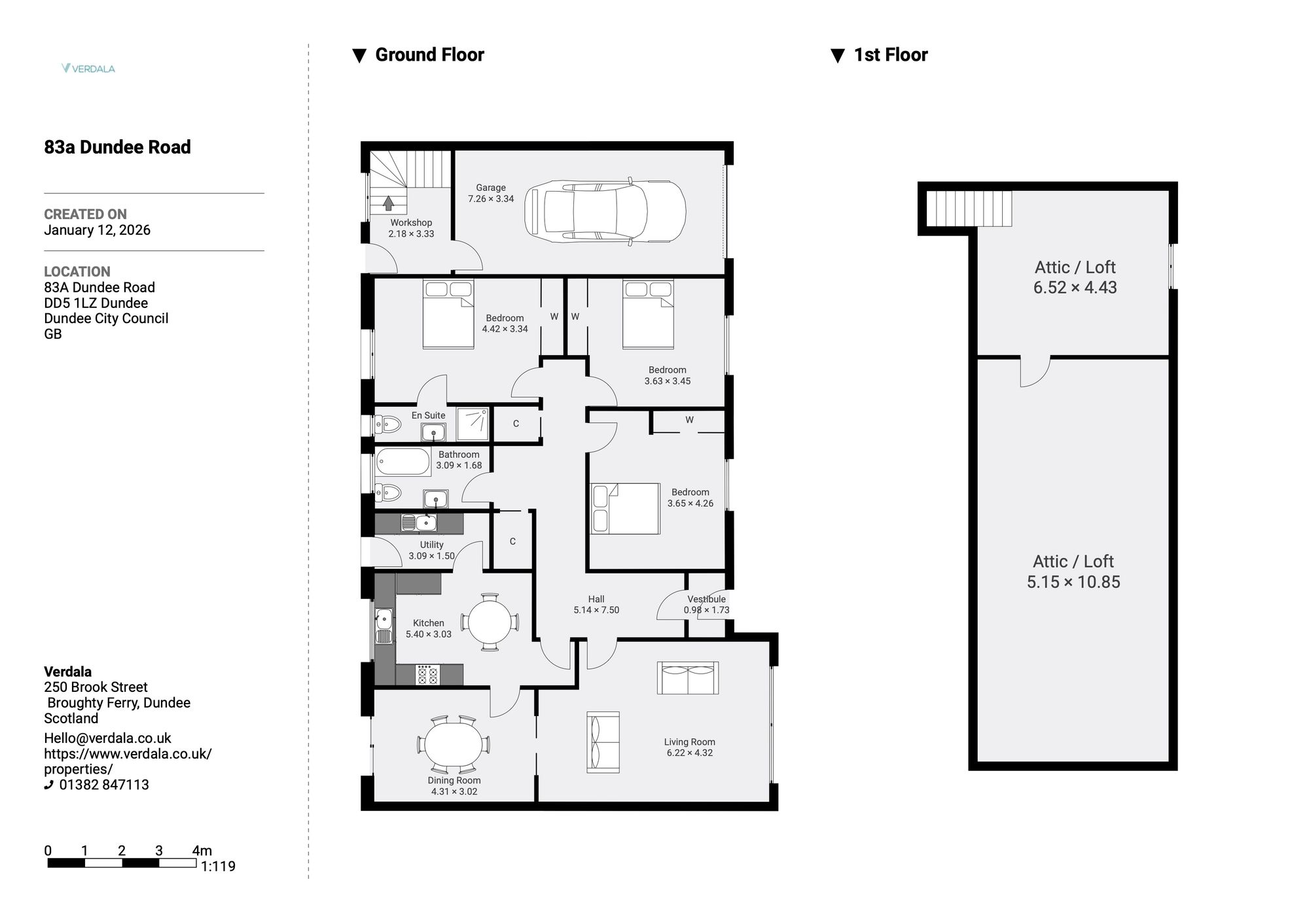 83a Dundee Road, Dundee floorplan