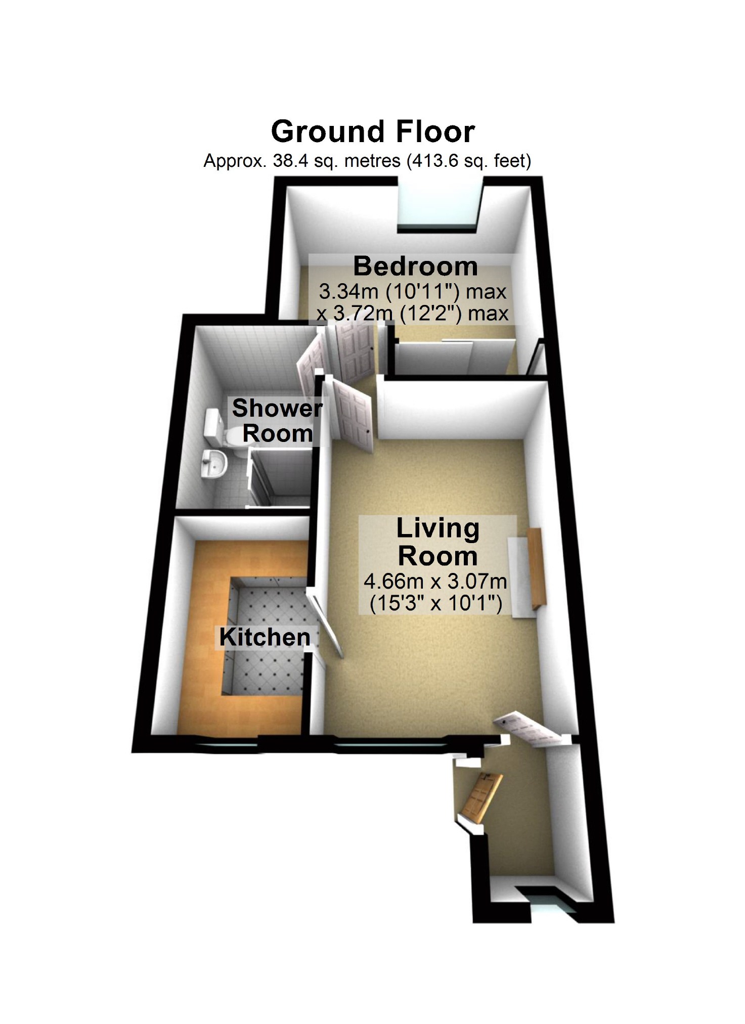 1 Bedrooms Flat for sale in Cliffe Park Cliffe Crescent, Wortley, Leeds, West Yorkshire LS12