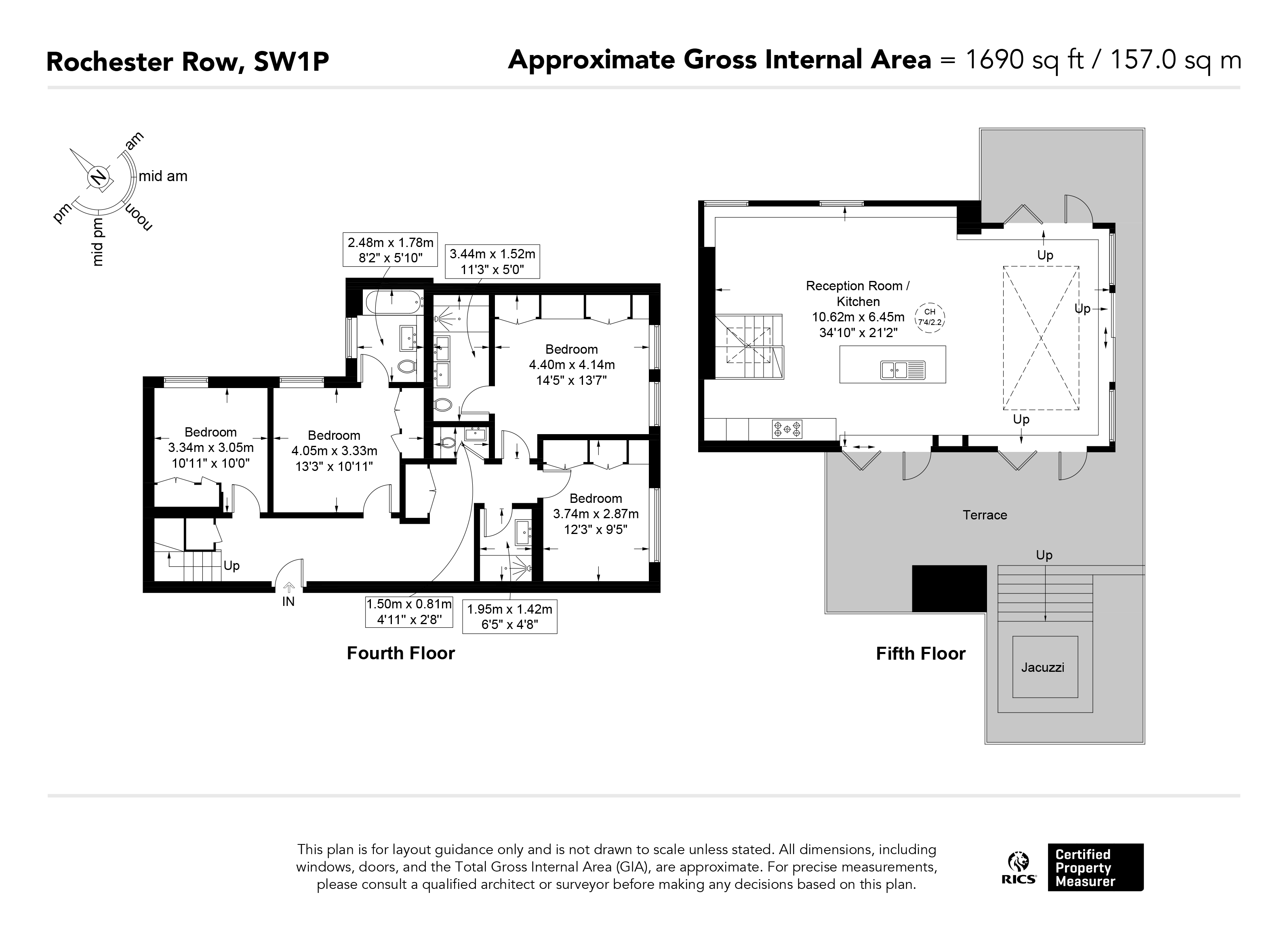 66, Rochester Row, London floorplan