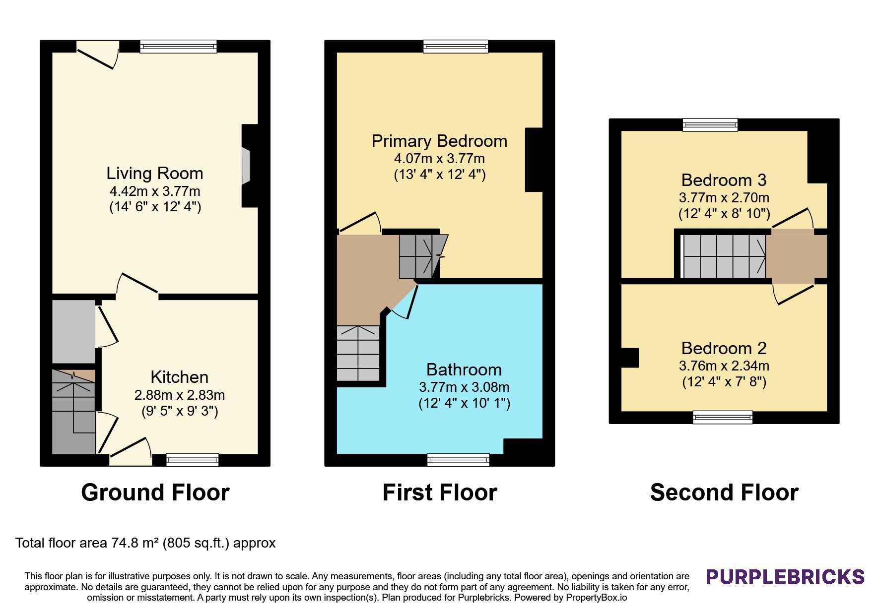 18, Crawford Street, Bradford floorplan