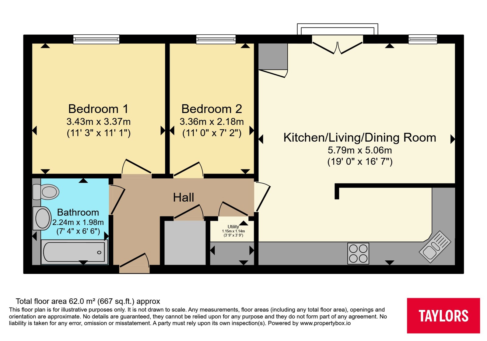 10 The Foundry,, Cooks Way, Hertfordshire floorplan