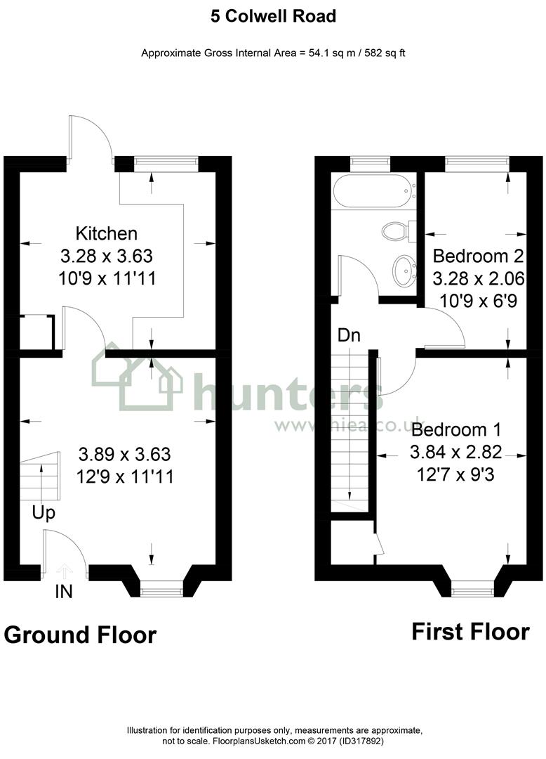 2 Bedrooms Terraced house to rent in Colwell Road, Haywards Heath RH16