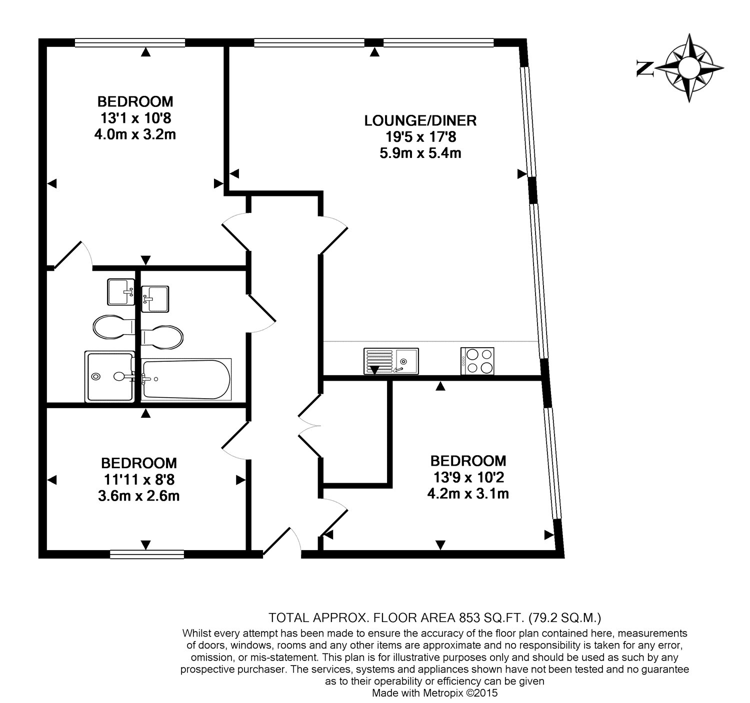 3 Bedrooms Flat to rent in The Textile Building, 31A Chatham Place, London E9