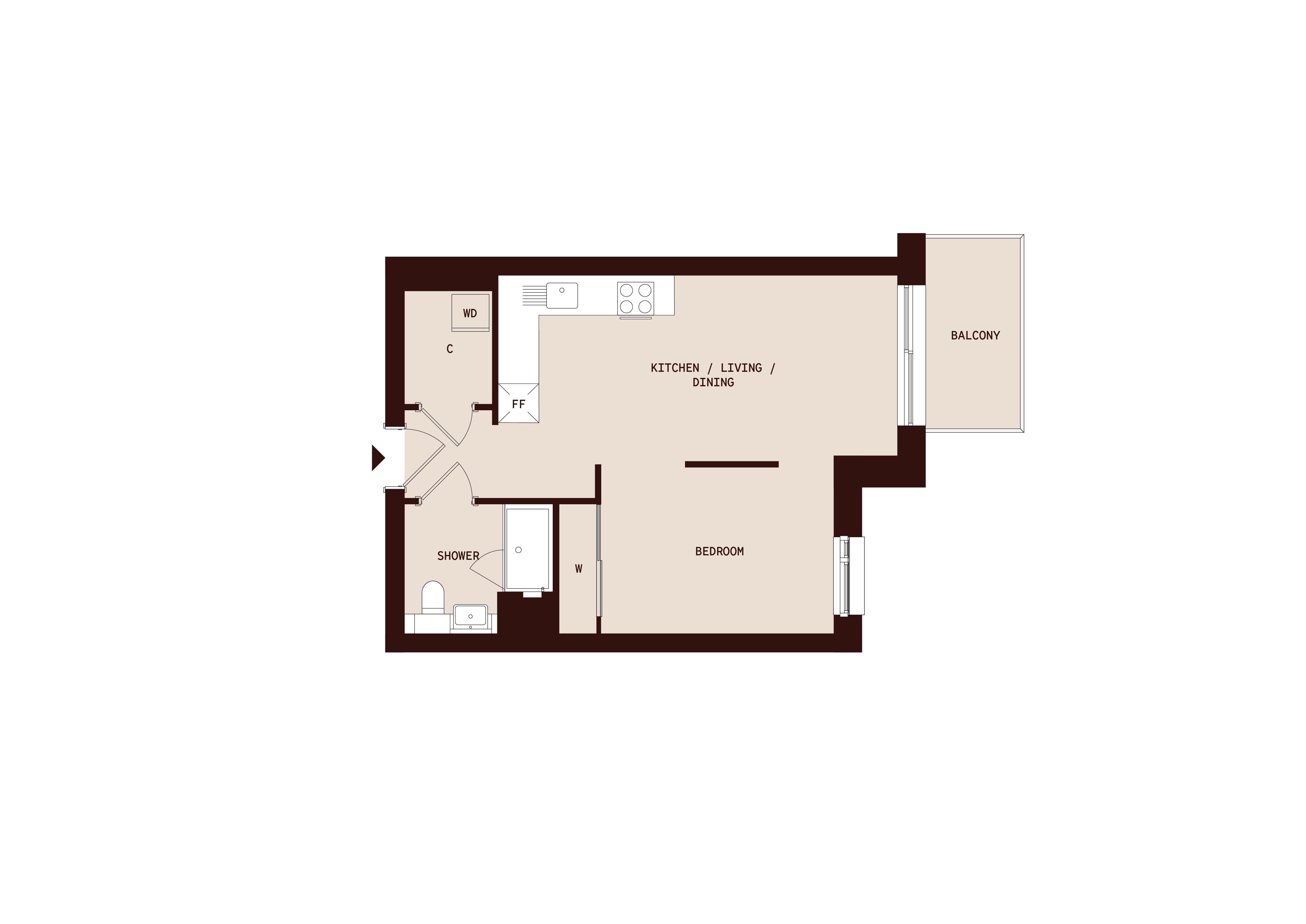 19 Beaufort Square, Colindale floorplan