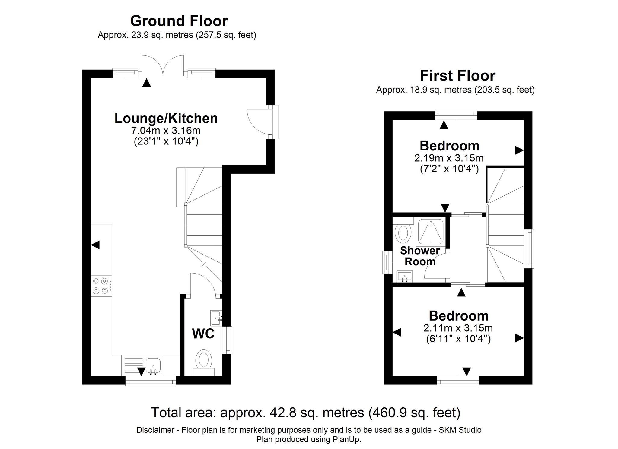 100b, High Street, TRING floorplan