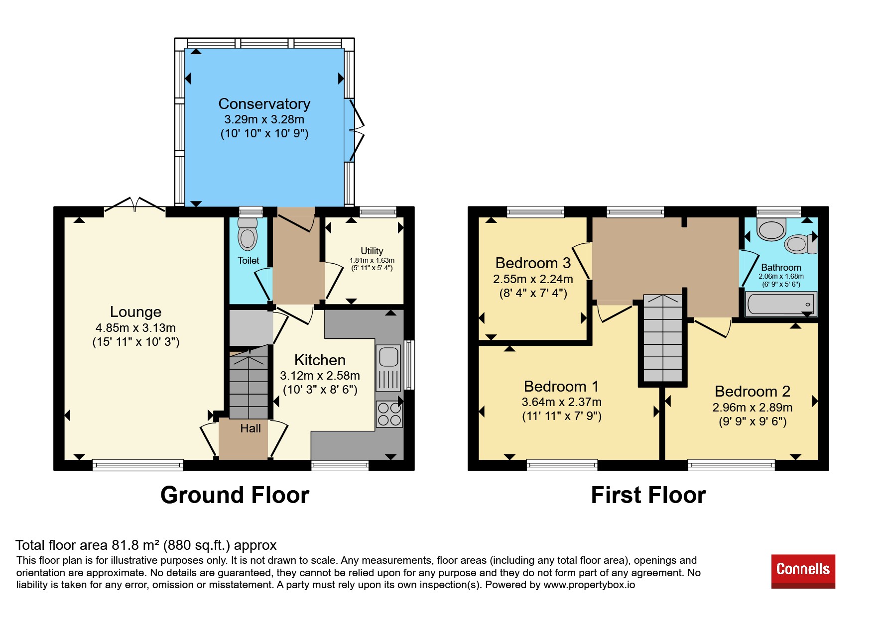 46, Westfield Grove, Yeovil floorplan