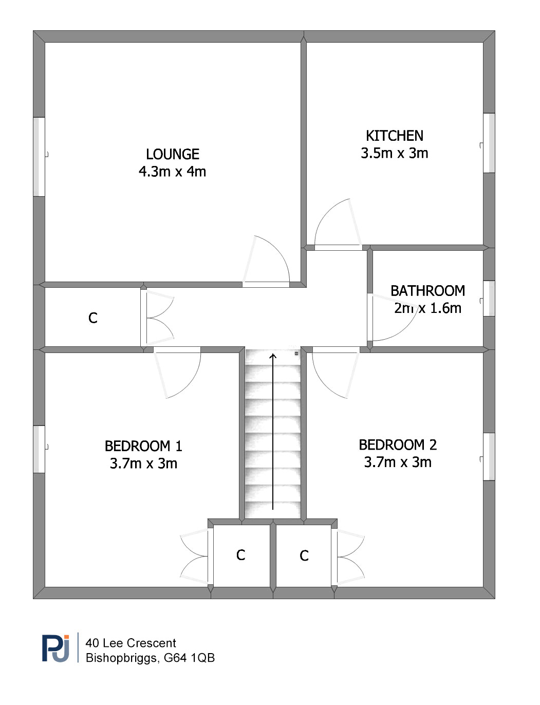 40 Lee Crescent, Bishopbriggs floorplan