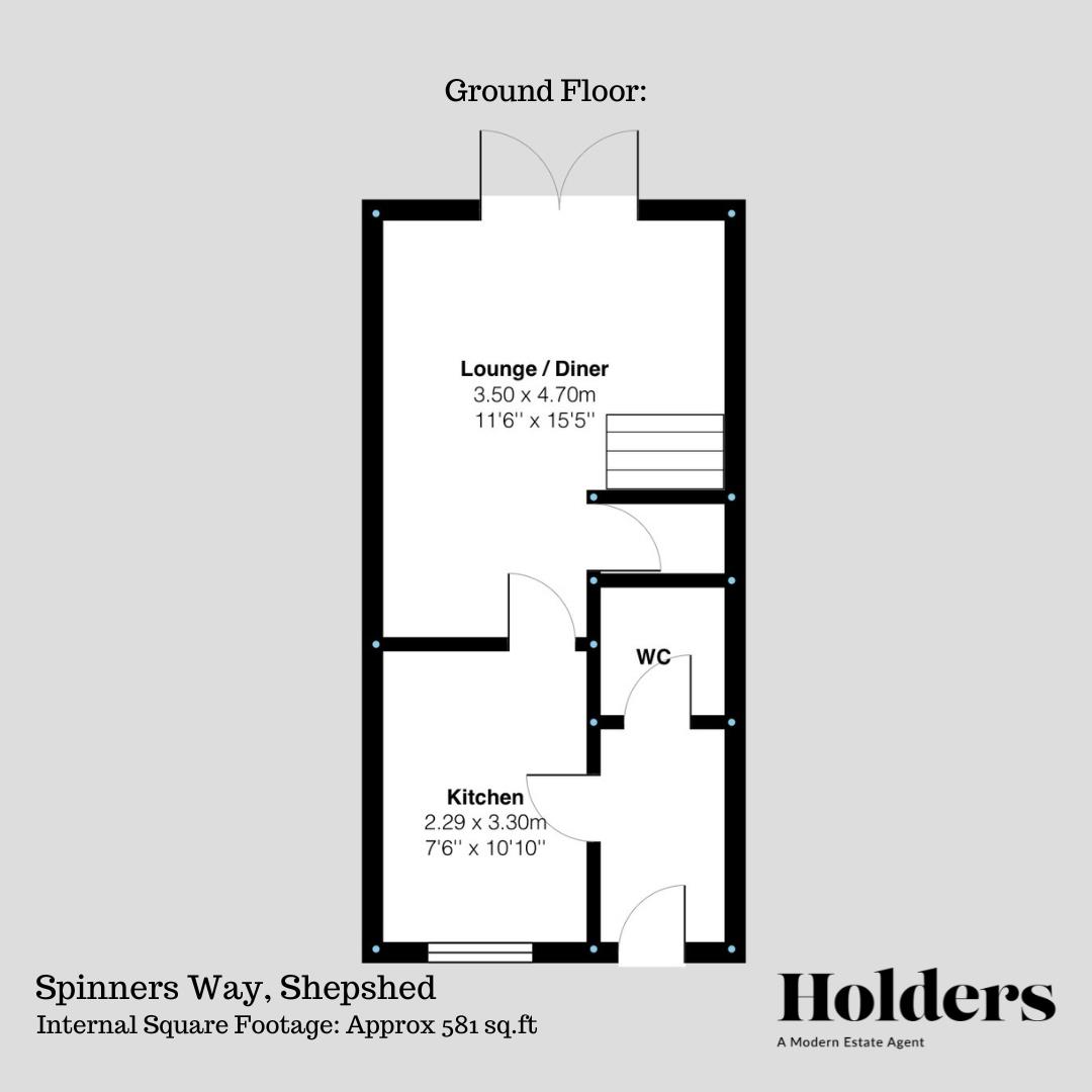 Spinners Way, Shepshed, Loughborough floorplan