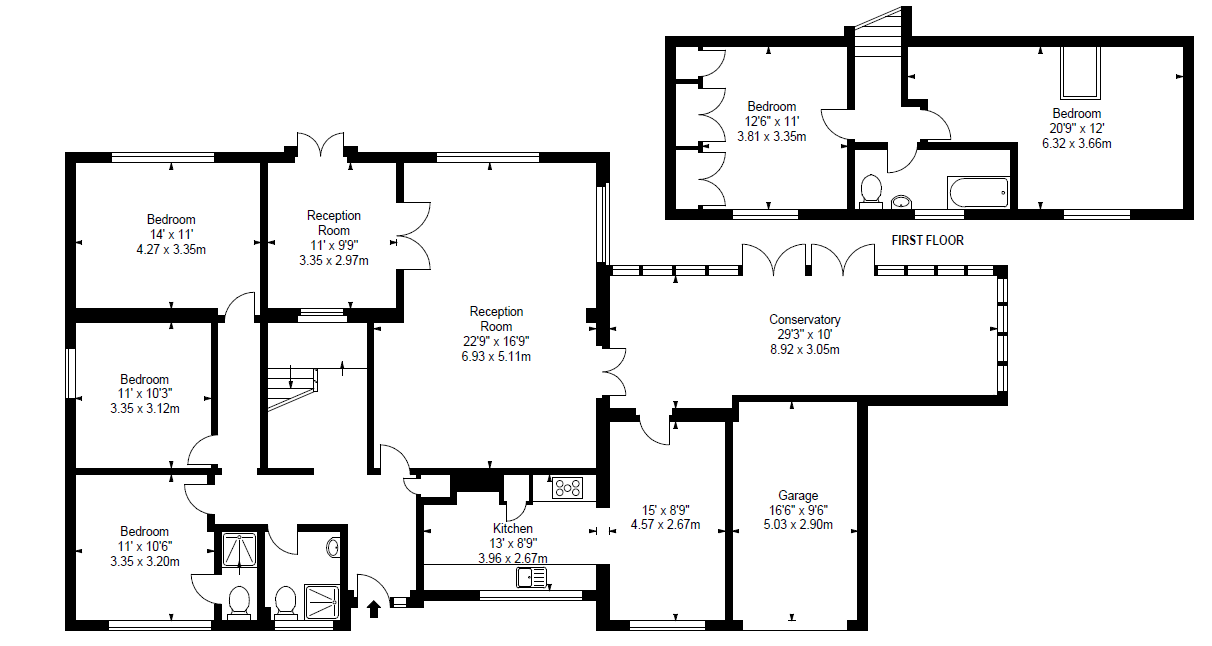 5 Bedrooms Detached house to rent in Duton Hill, Dunmow, Essex CM6