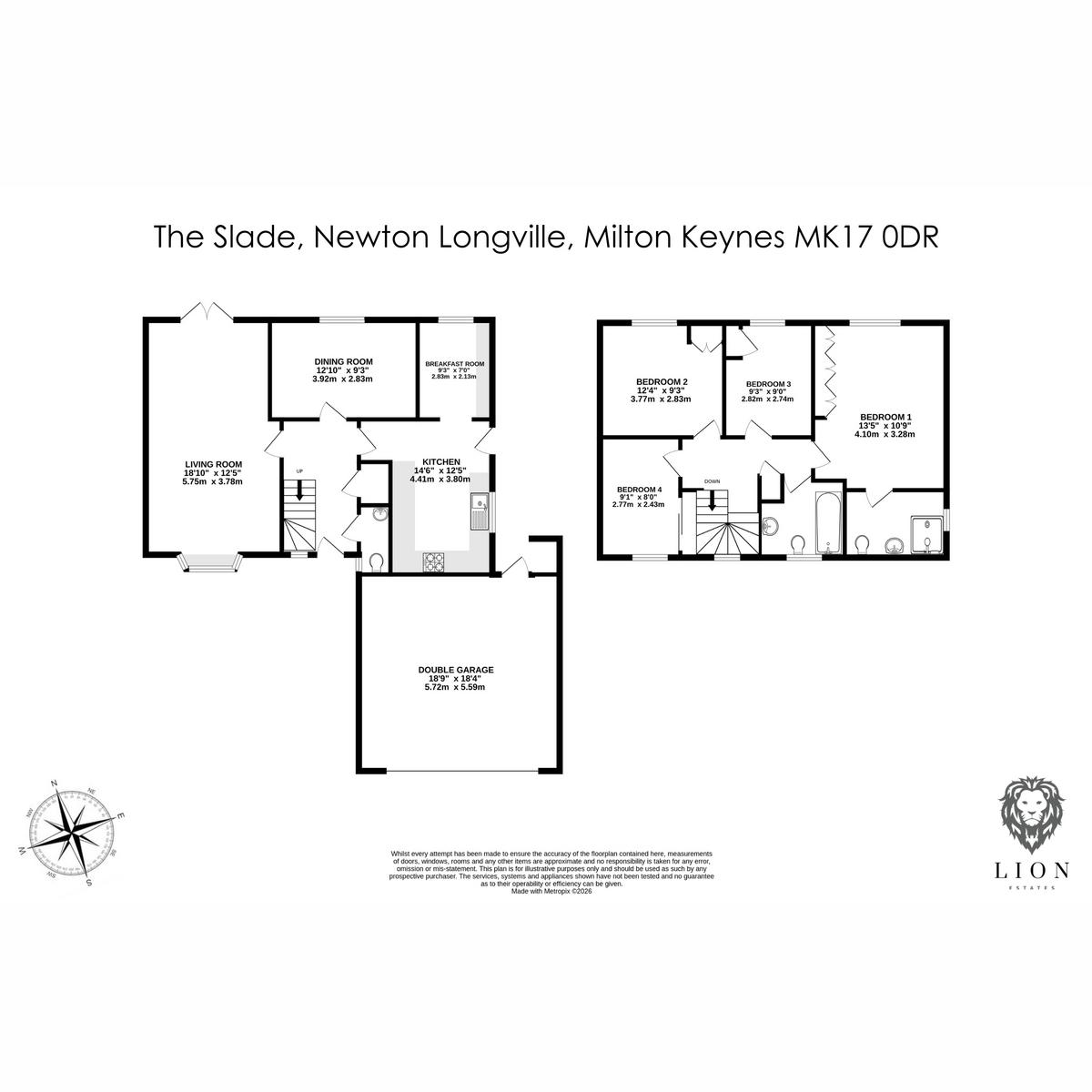 10, The Slade, Milton Keynes floorplan