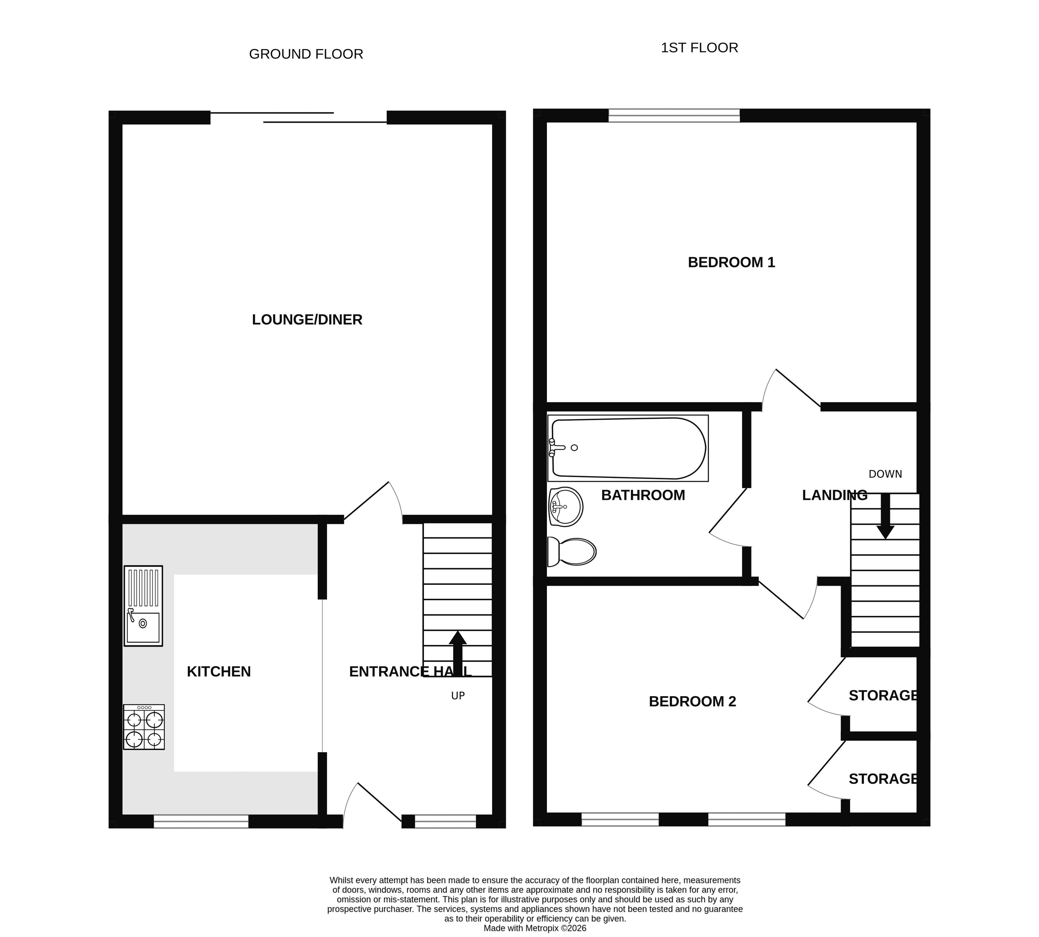 1, Hathaway Gardens, Waterlooville floorplan