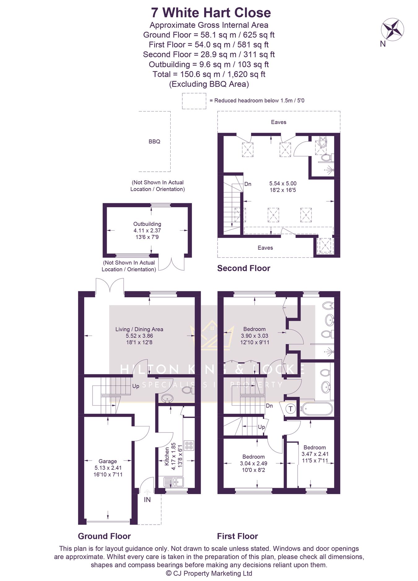 7, White Hart Close, Chalfont St Giles floorplan