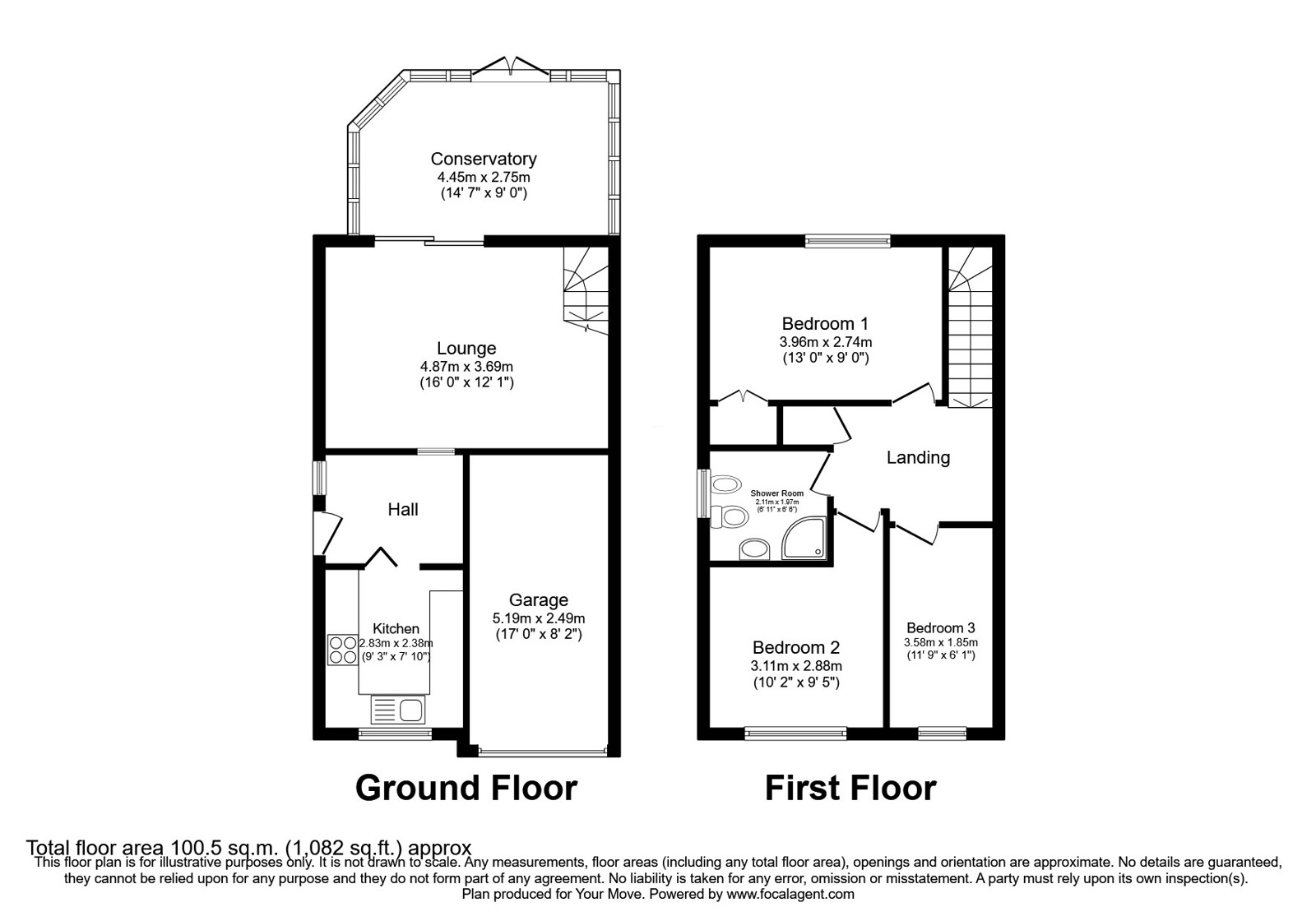 39, Peverill Road, Wolverhampton floorplan