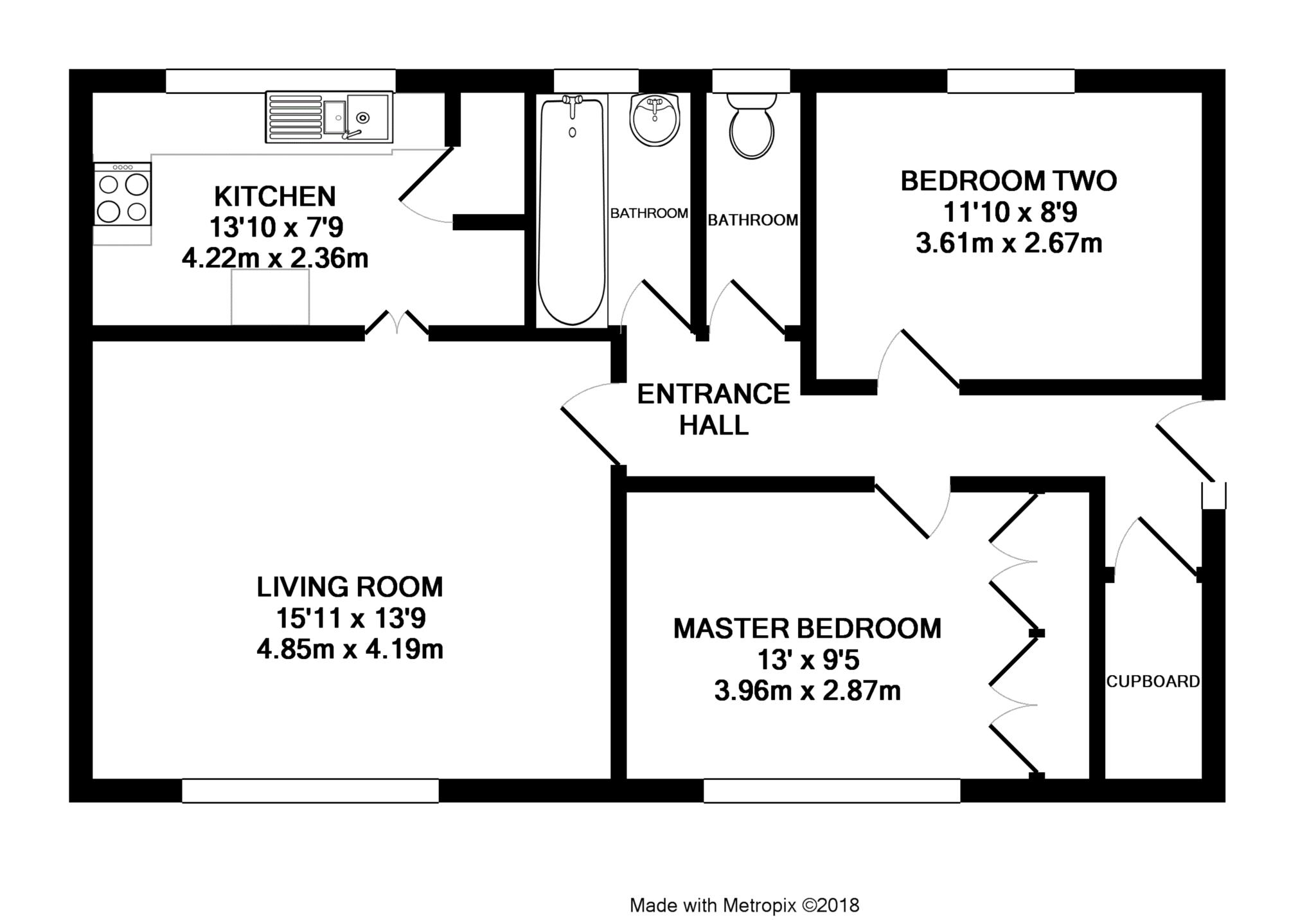 2 Bedrooms Flat for sale in Deepdale, Bracknell RG12