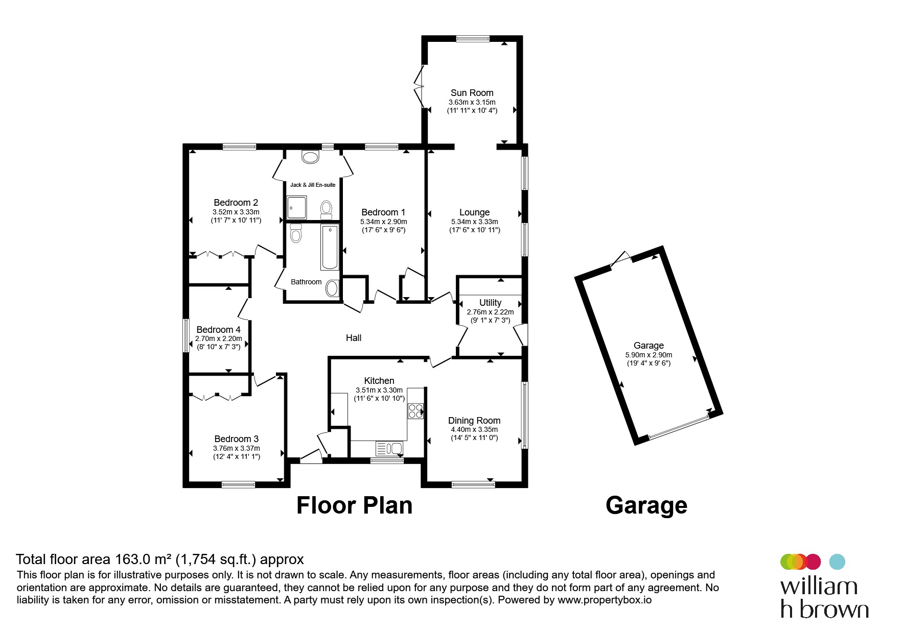 2, Peddars Rise, Swaffham floorplan
