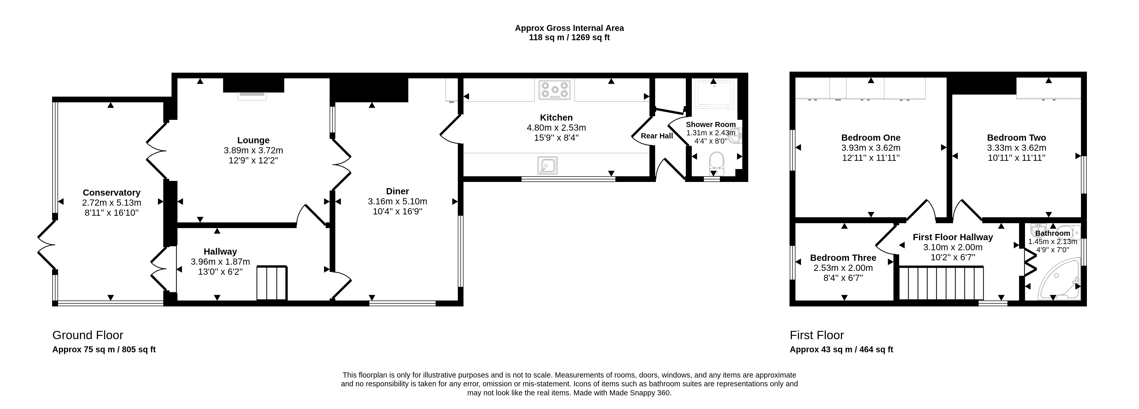 16, Bethany Gardens, Stanley floorplan