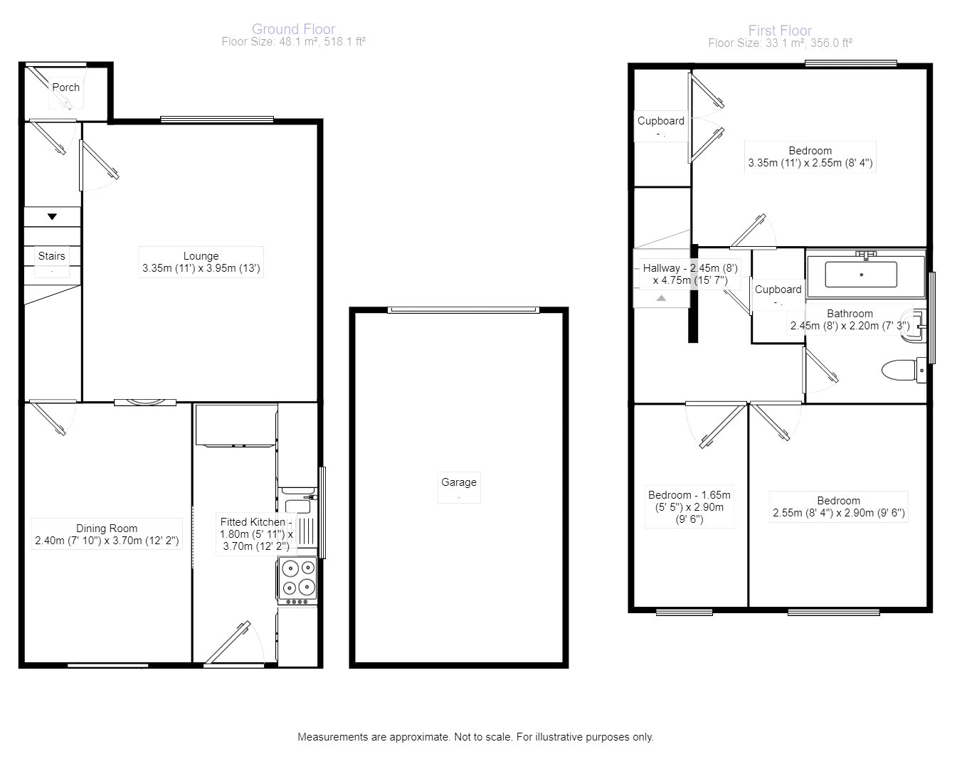 4, Cunnery Close, Nuneaton floorplan