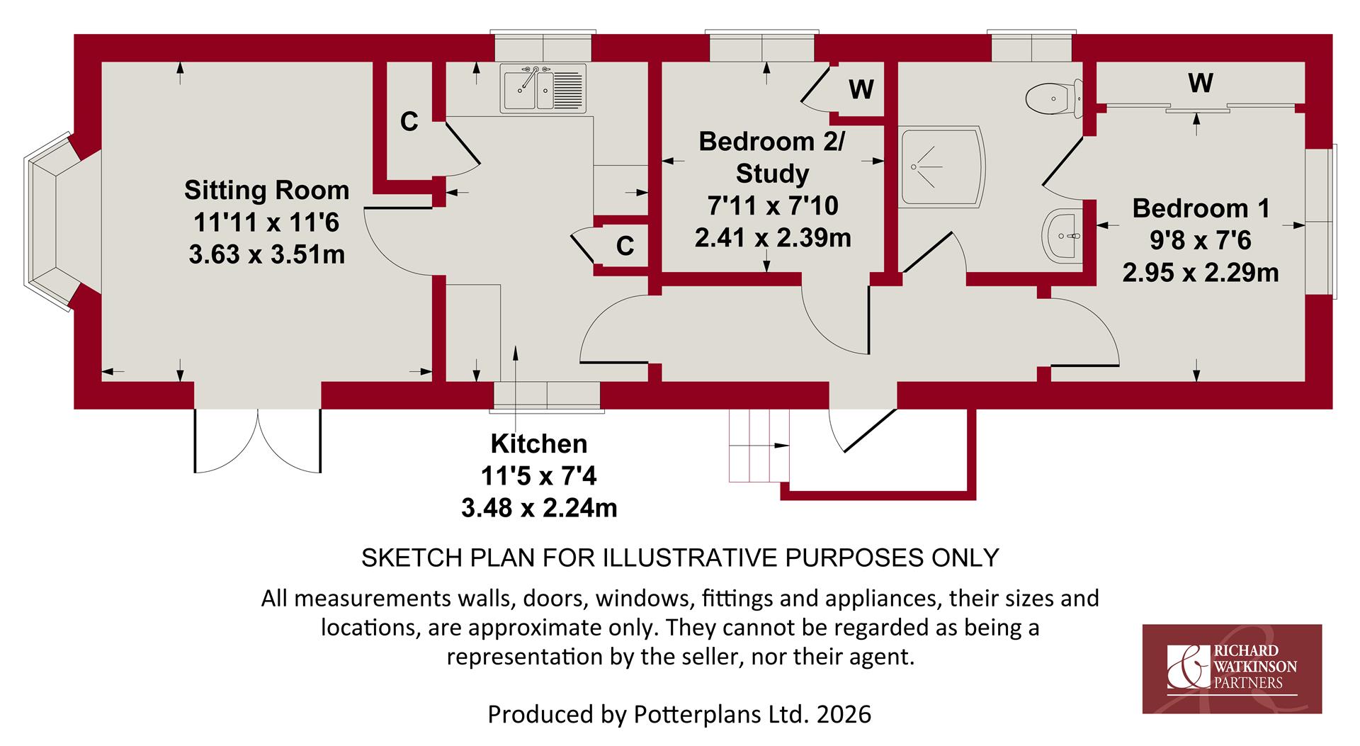 53 Langar Woods, Harby Road, Langar floorplan