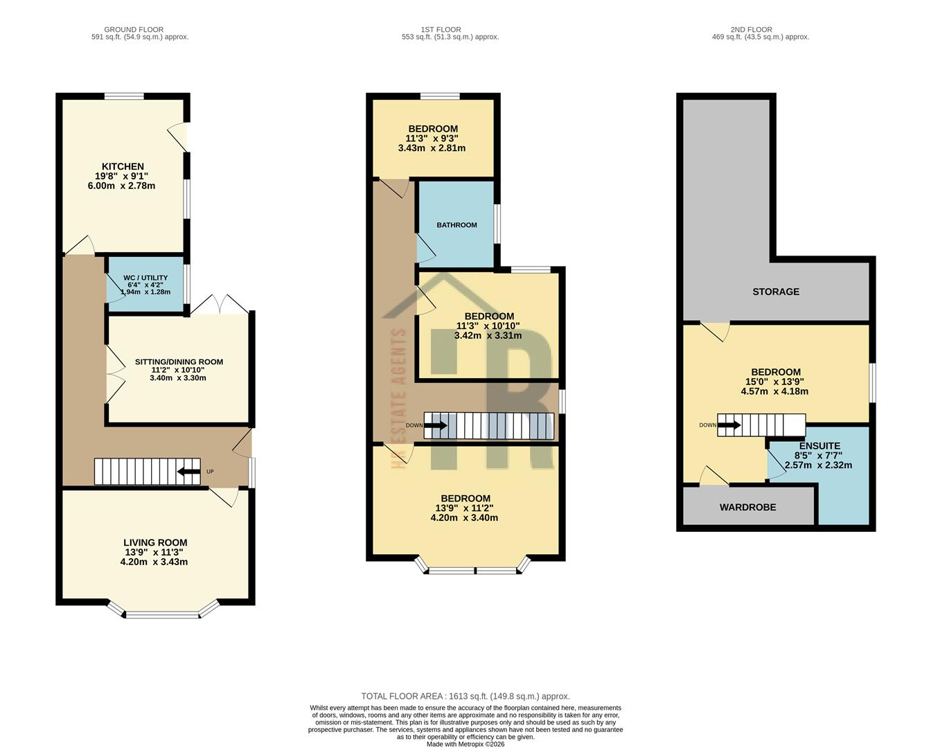 9, Broadway, Coventry floorplan