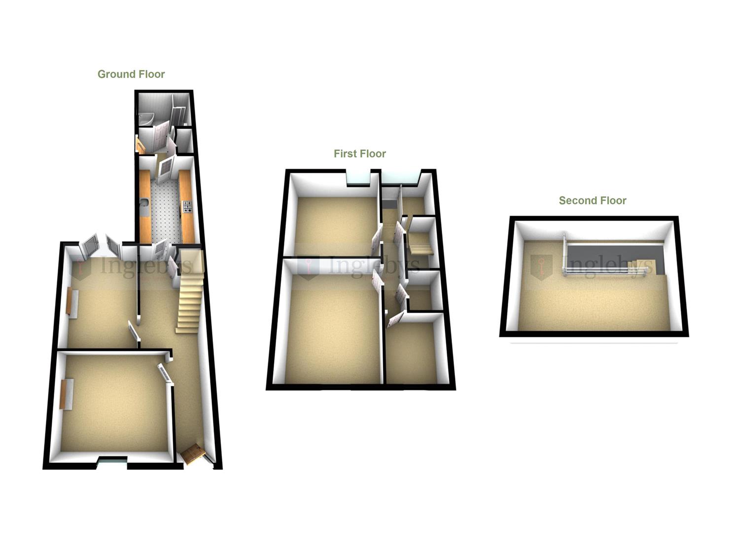 3, Day Terrace, Brotton floorplan