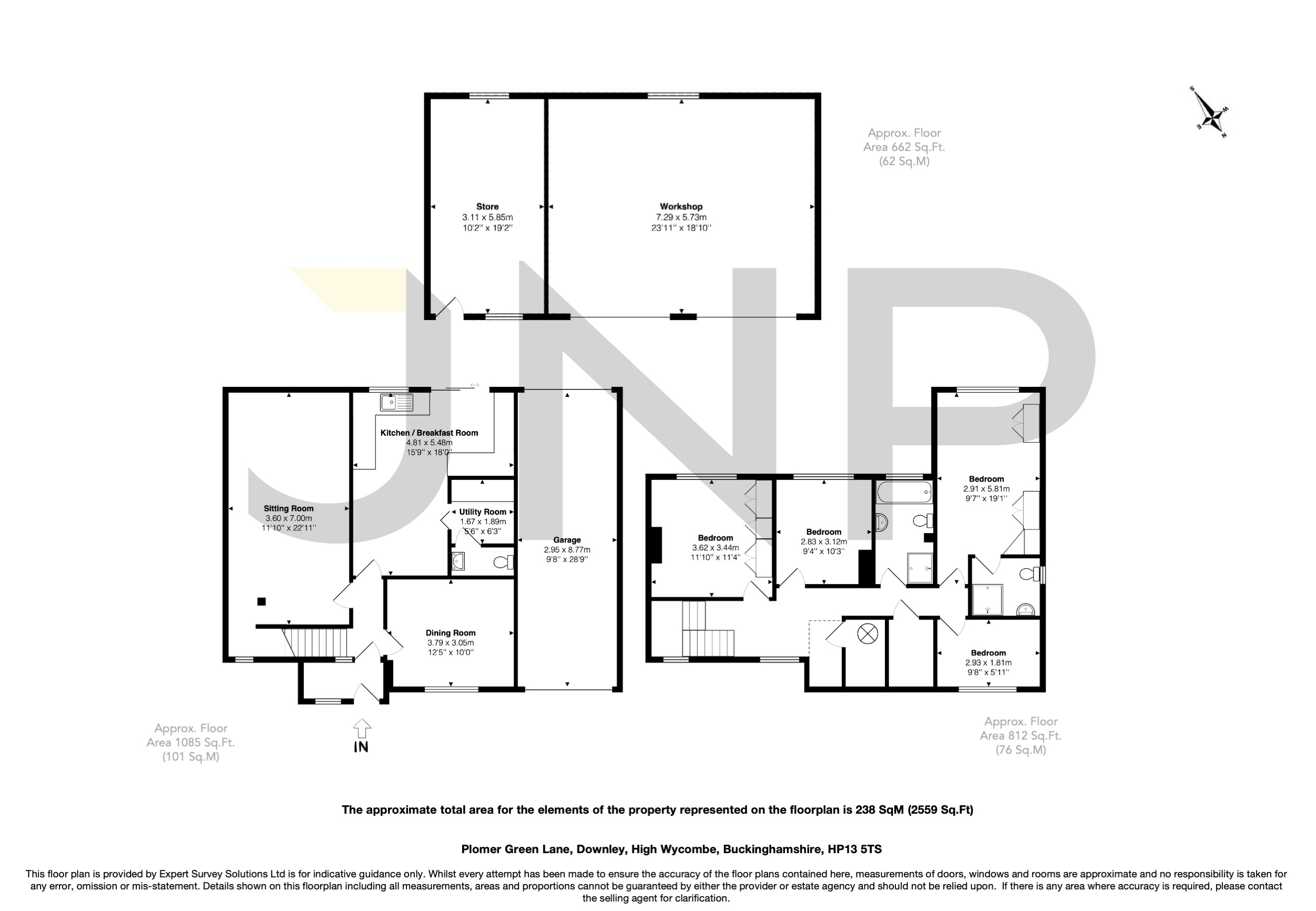 27, Plomer Green Lane, High Wycombe floorplan