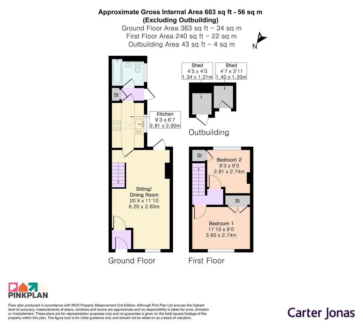 94, Great Clarendon Street, Oxfordshire floorplan