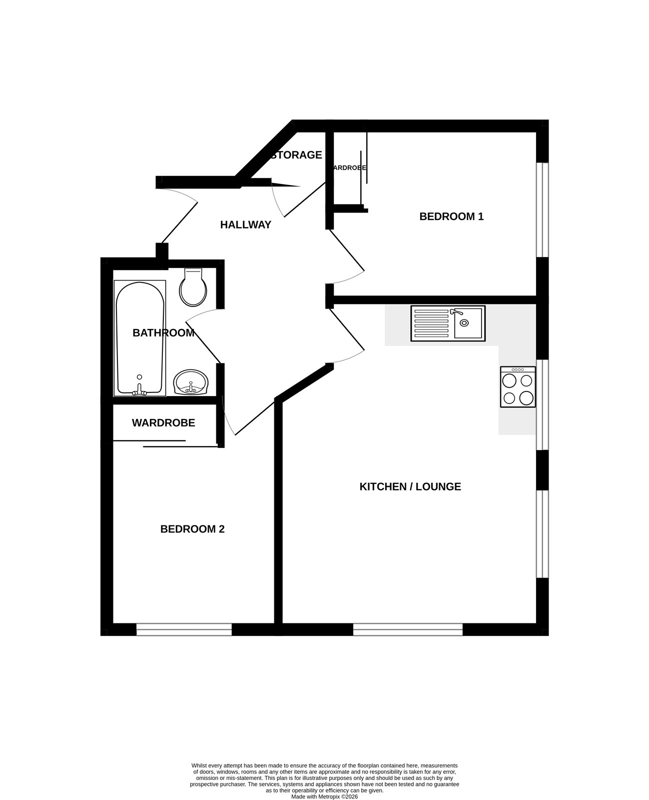 Flat 12, Hayley House,, London Road, Berkshire floorplan