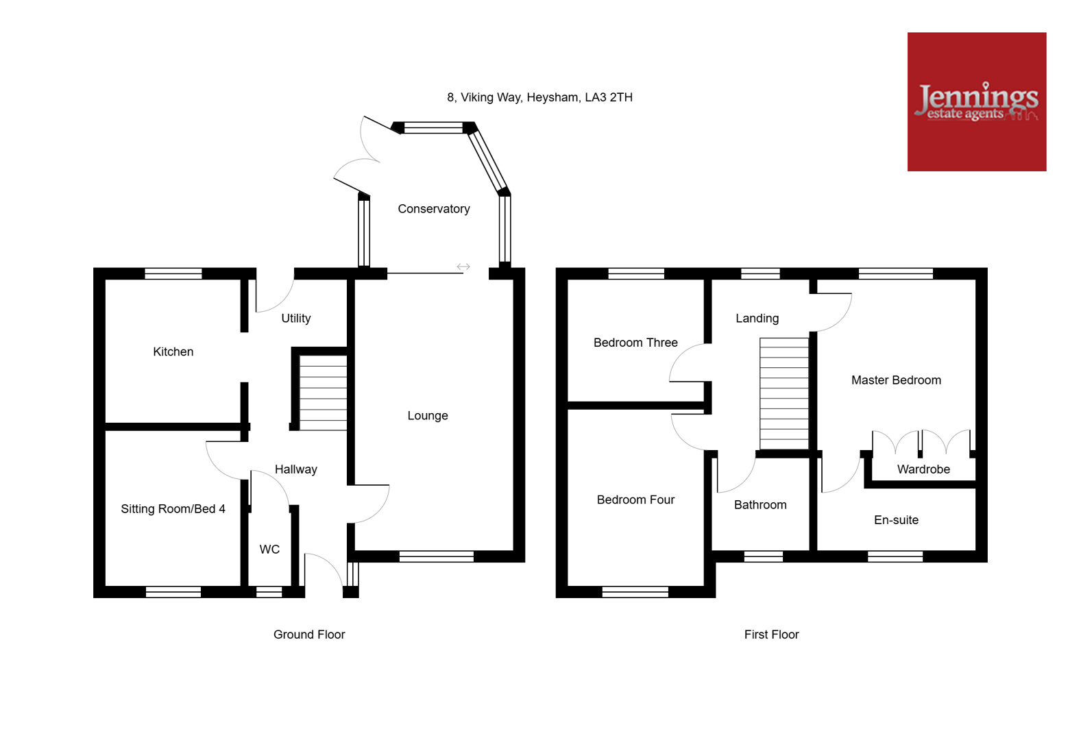 8, Viking Way, Heysham floorplan