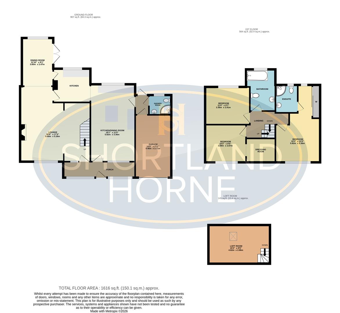 2, Grendon Close, Coventry floorplan