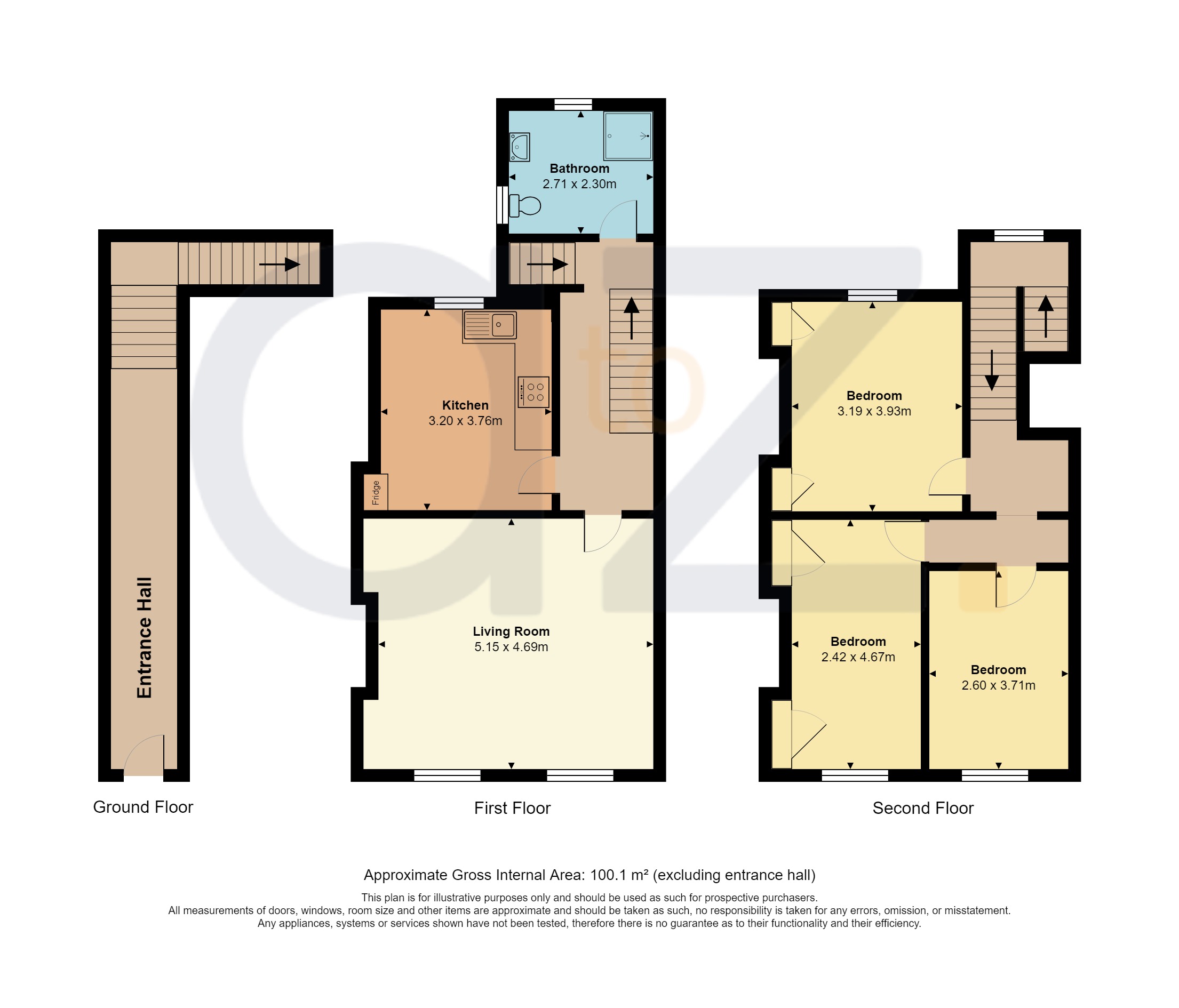 3 Bedrooms Flat to rent in Harrow Road, Maida Vale W9