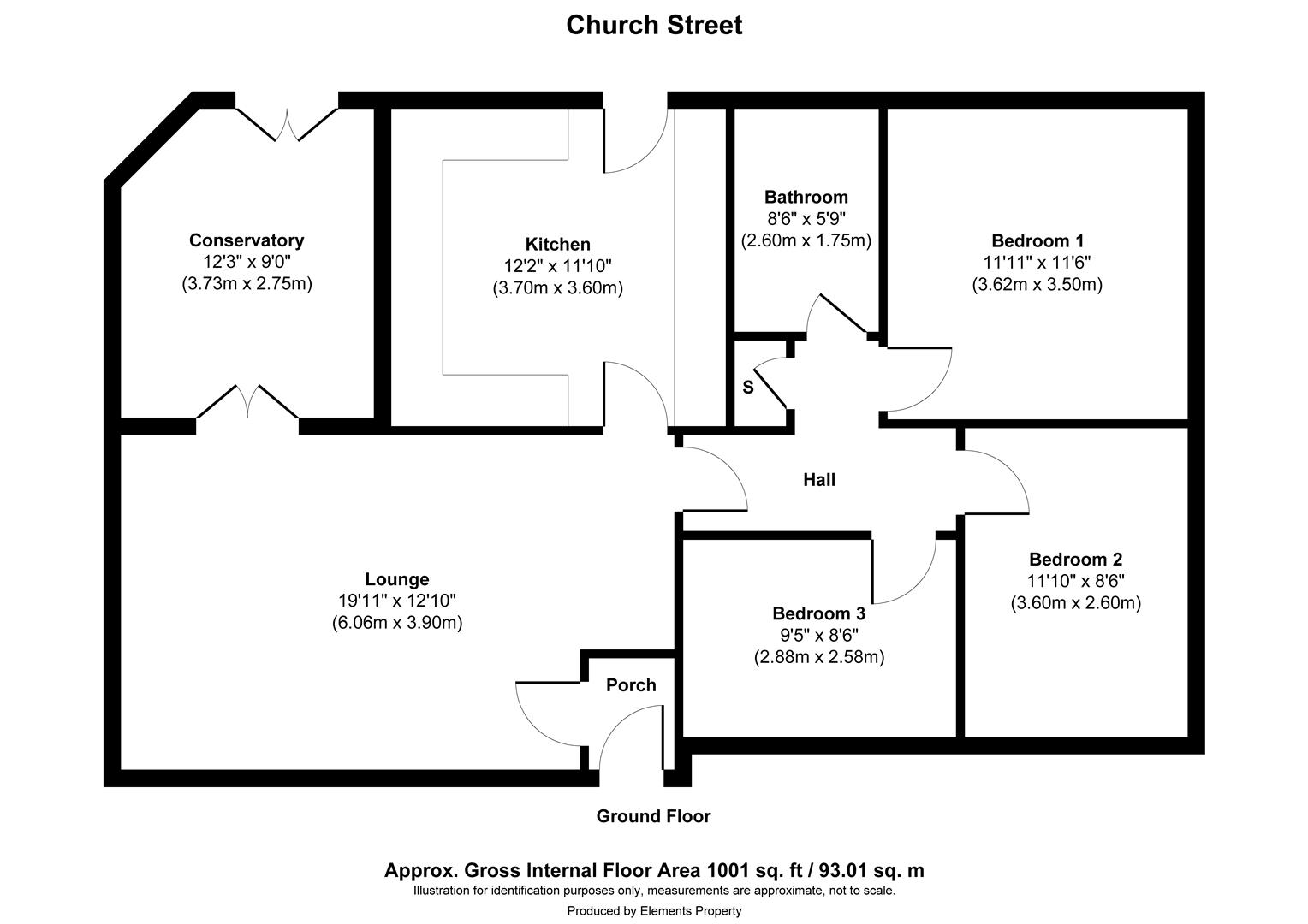 64, Church street, Barnsley floorplan