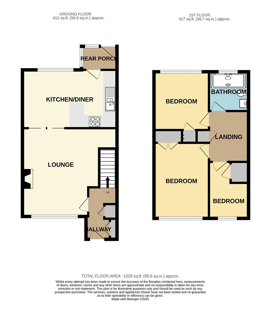 11, Shire Way, Old Glossop floorplan