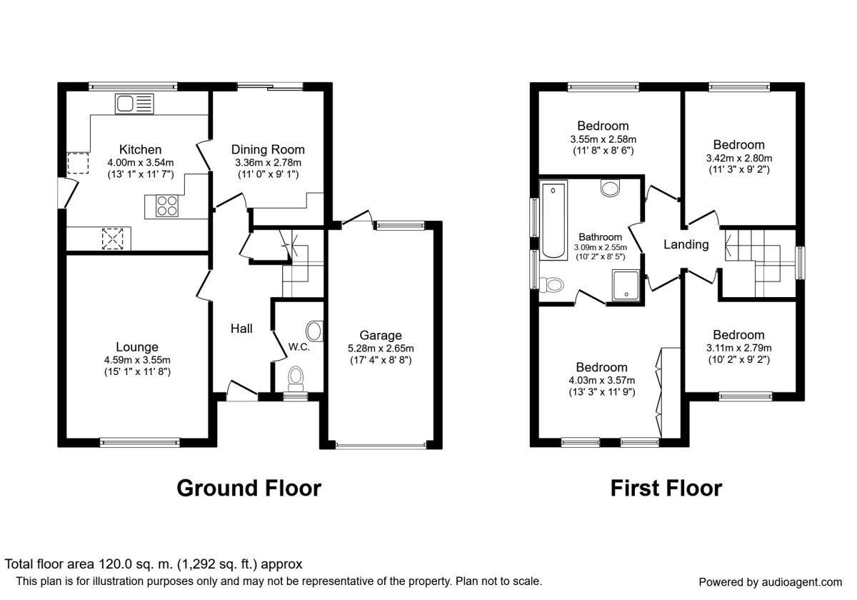 4 Bedrooms Detached house to rent in Hunts Field, Clayton-Le-Woods, Chorley PR6