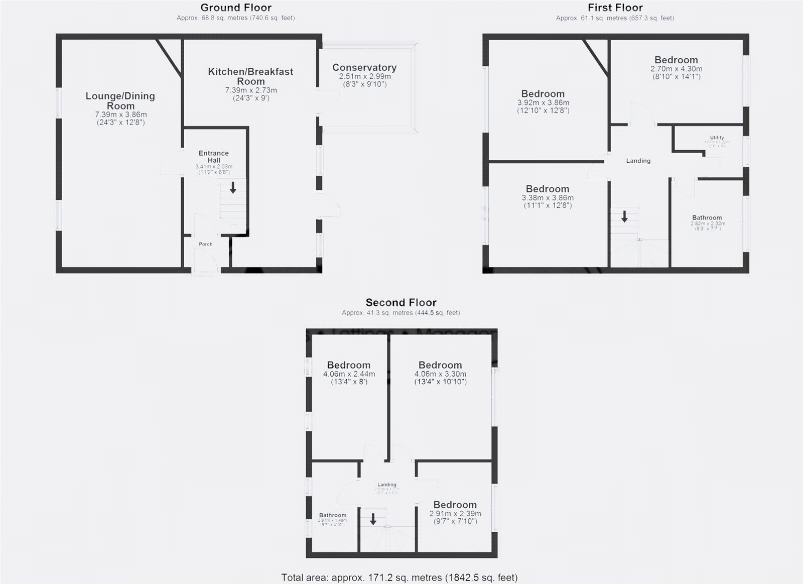 65, Scholes Lane, Manchester floorplan