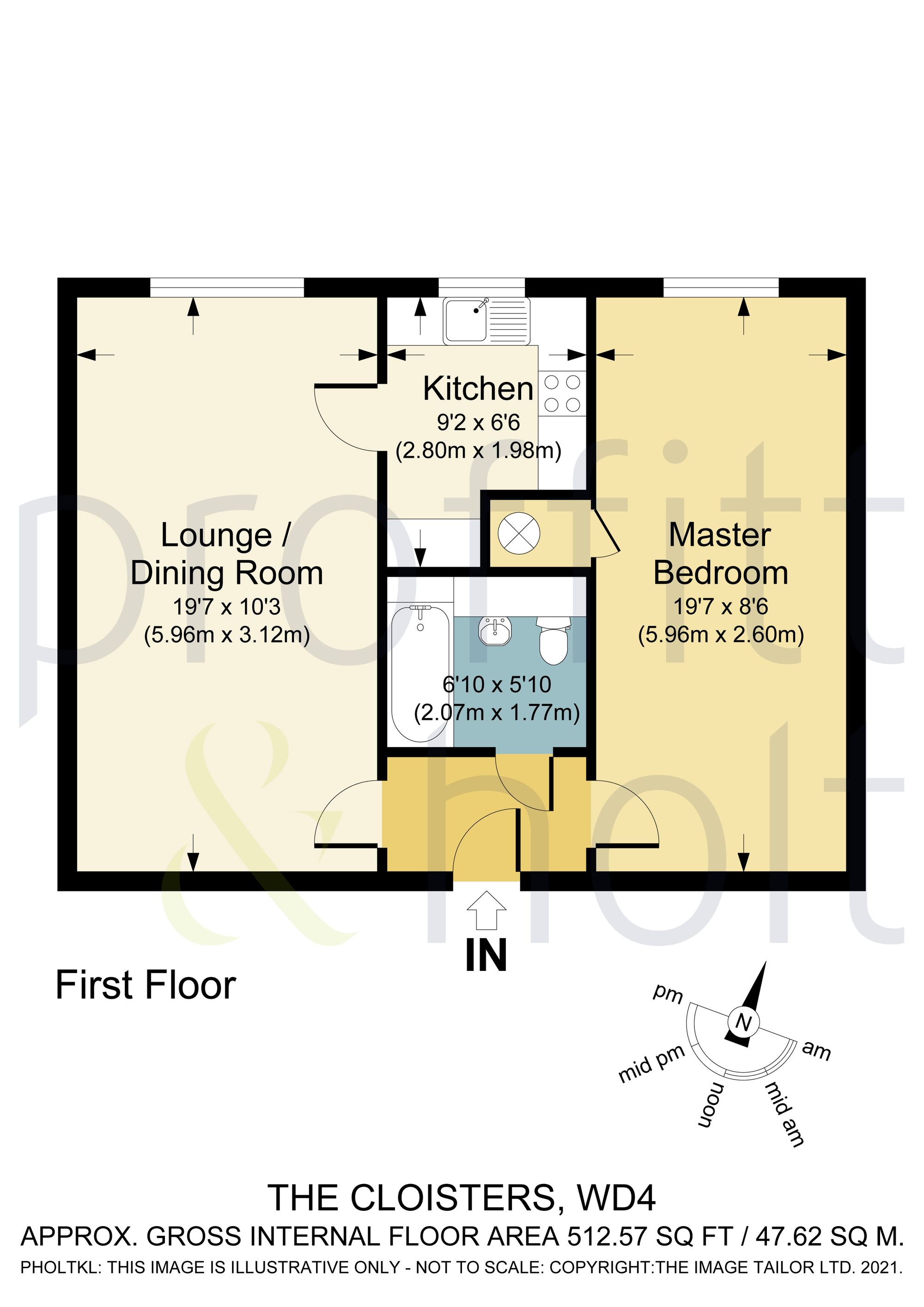 Flat 5, The Cloisters Church Lane, Kings Langley floorplan