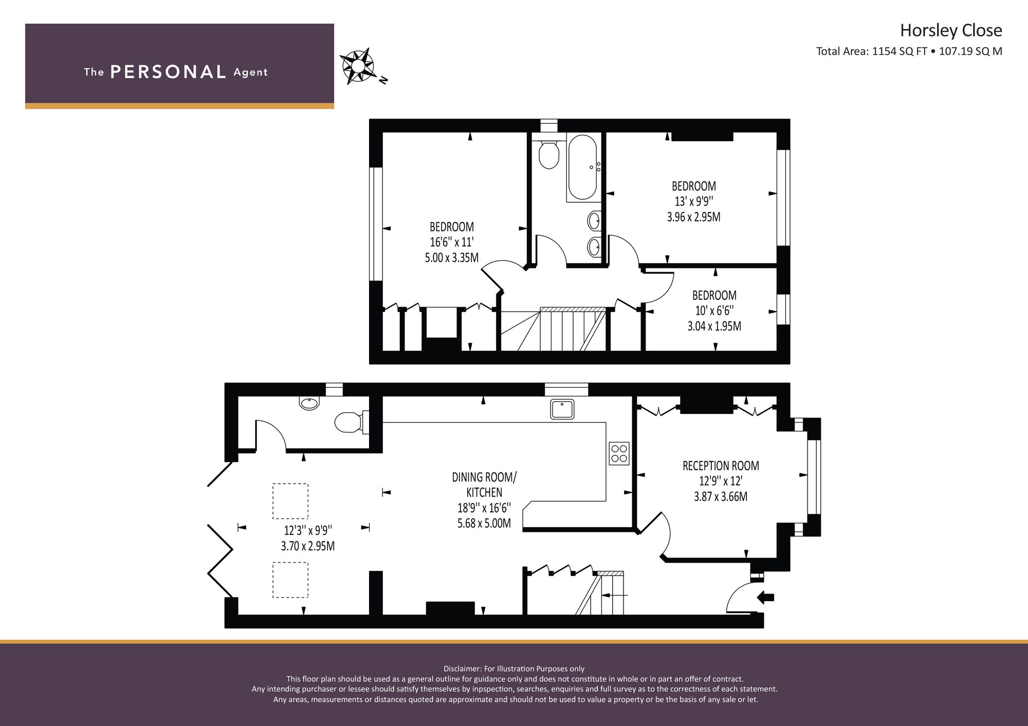 37 Horsley Close, Epsom floorplan