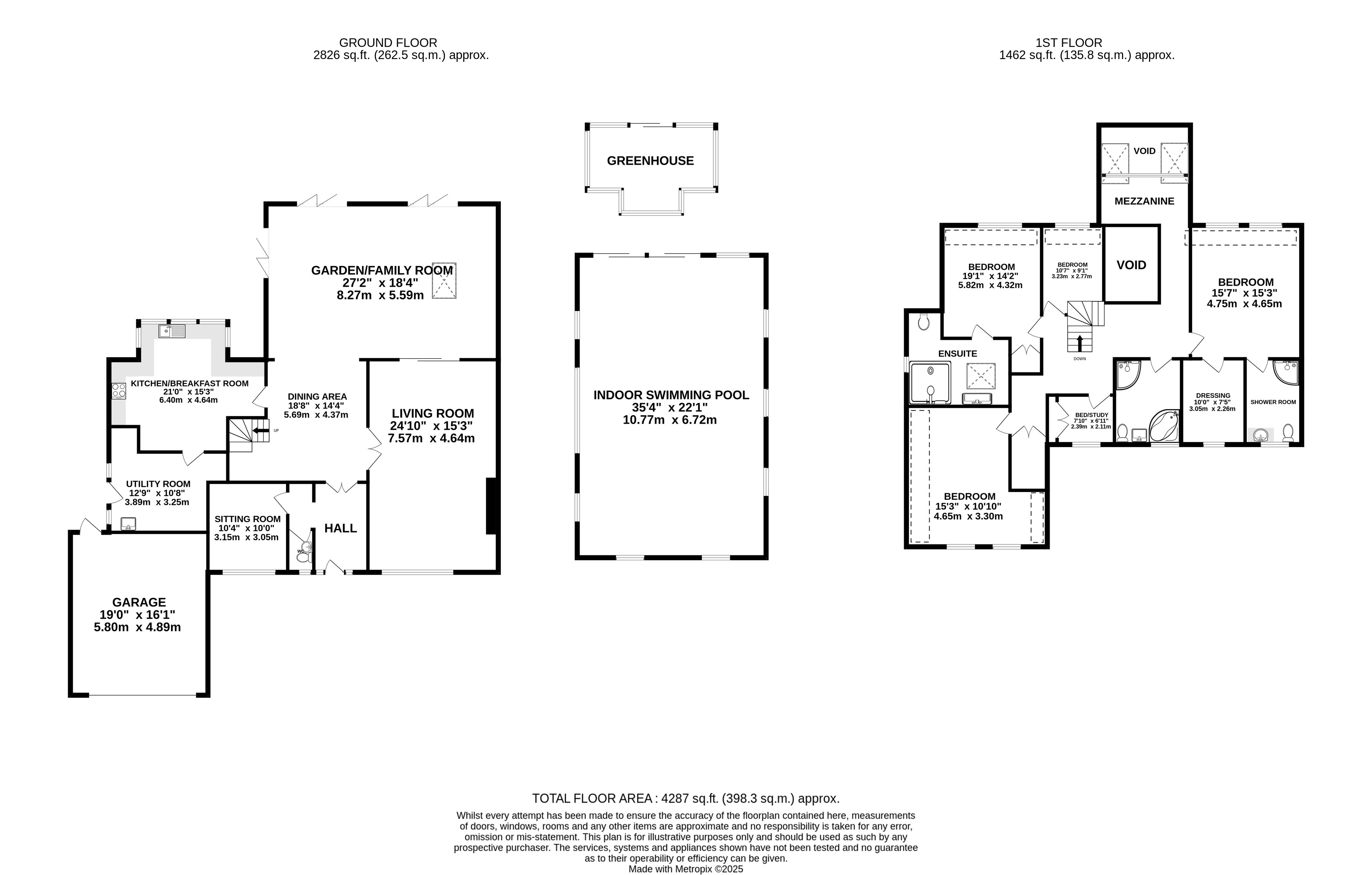 8, Oakway, Studham floorplan