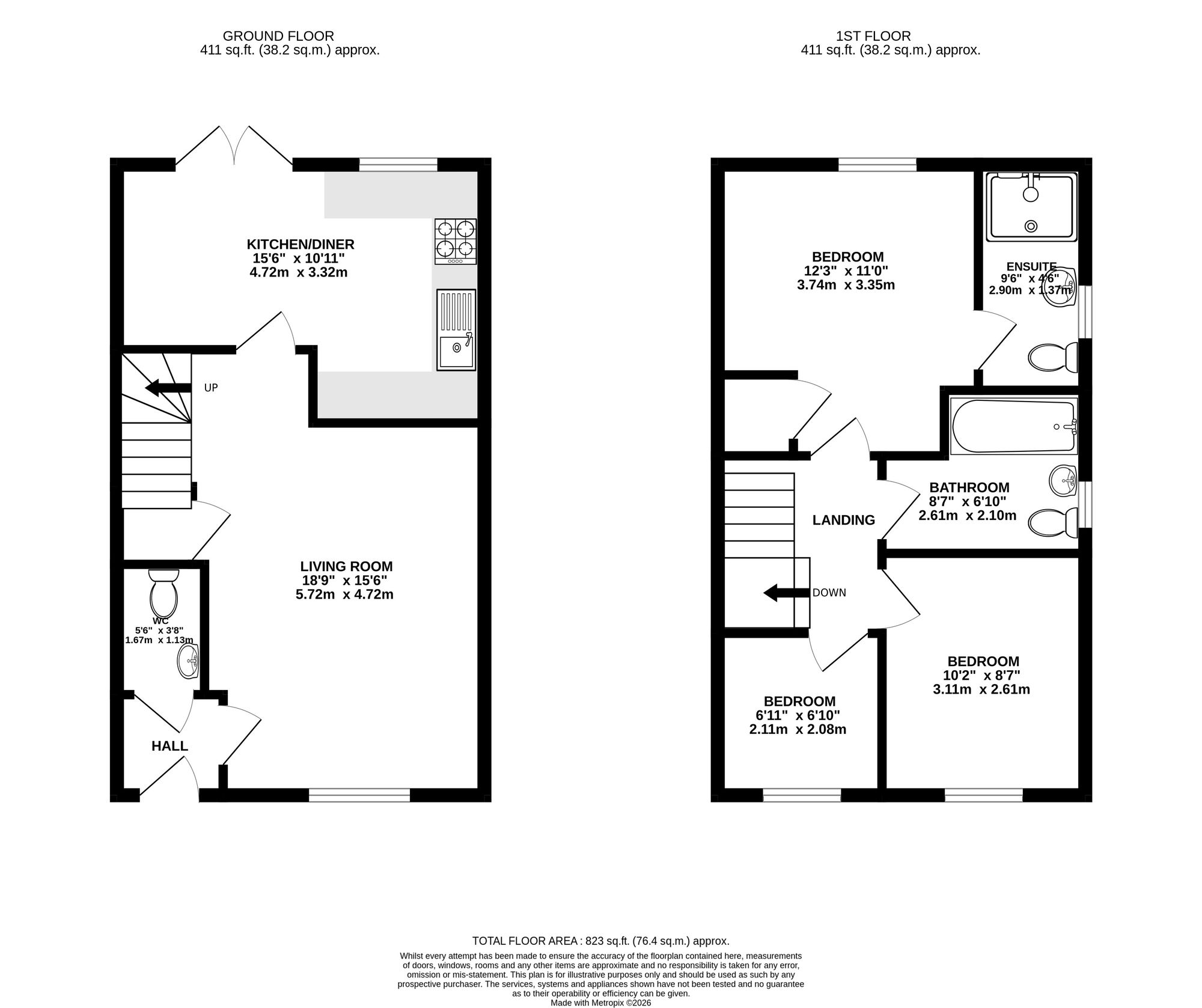 54 Tandem Mill Road, Newport floorplan
