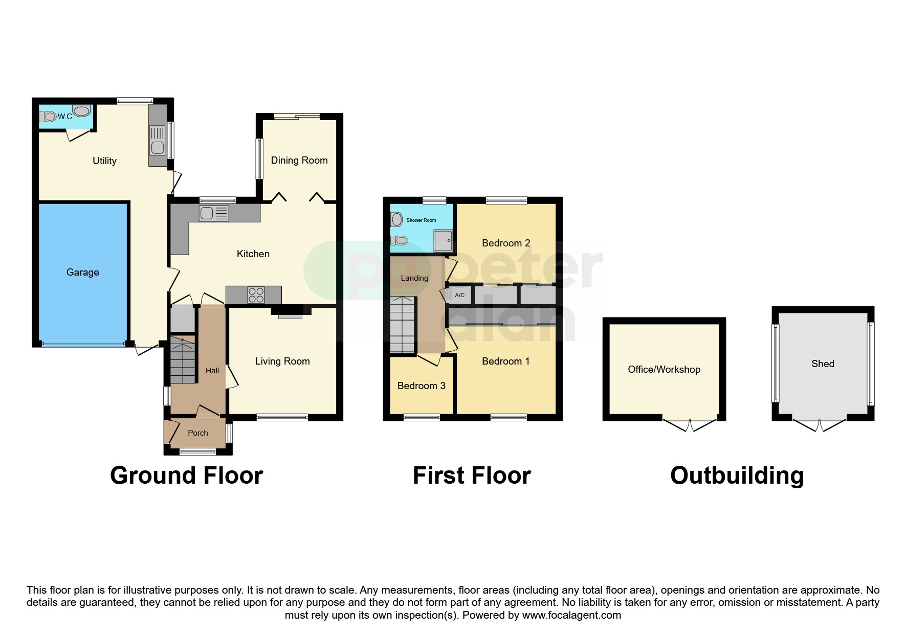 5, Roman Way, Monmouth floorplan