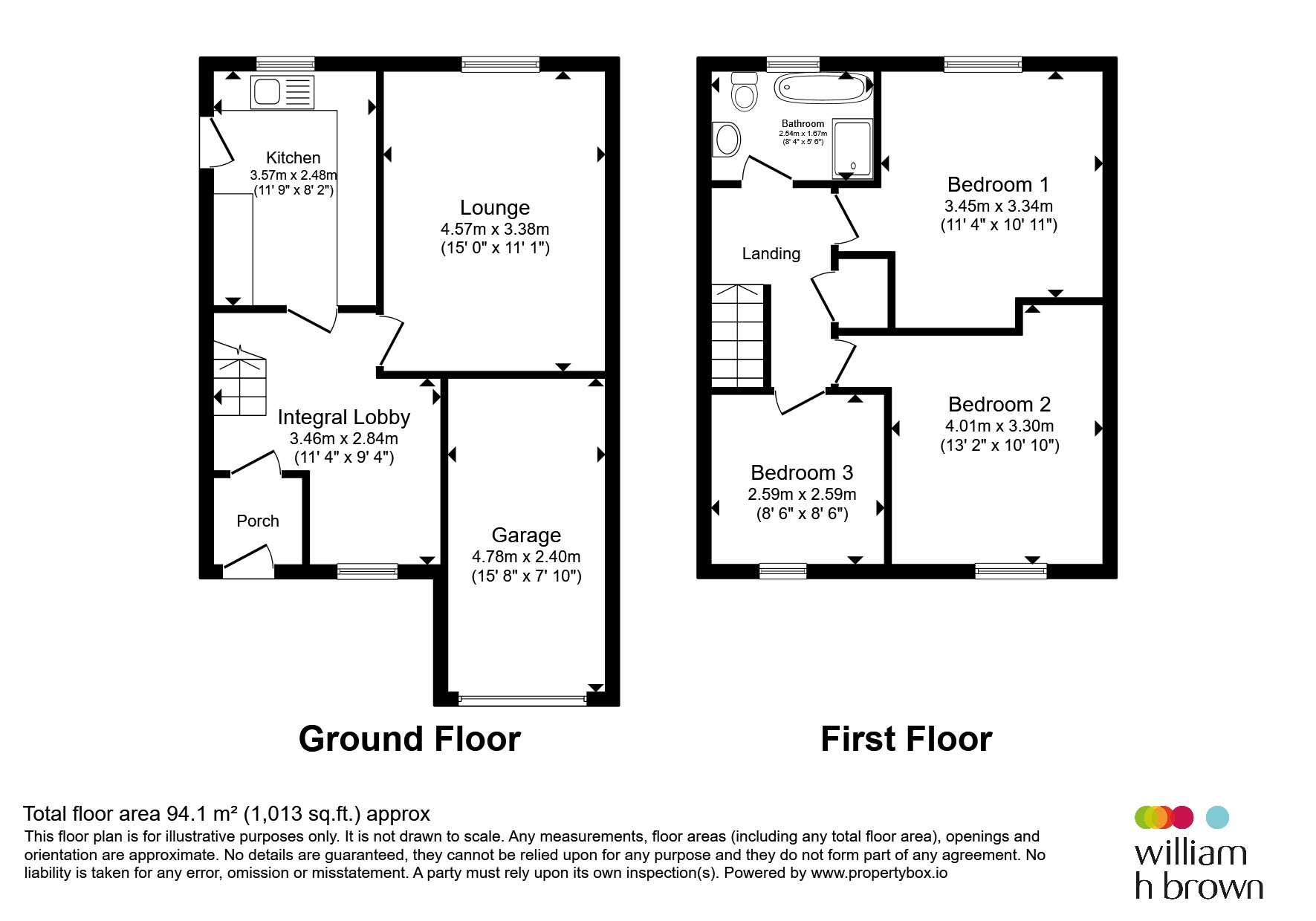 86, Holcombe Crescent, Ipswich floorplan